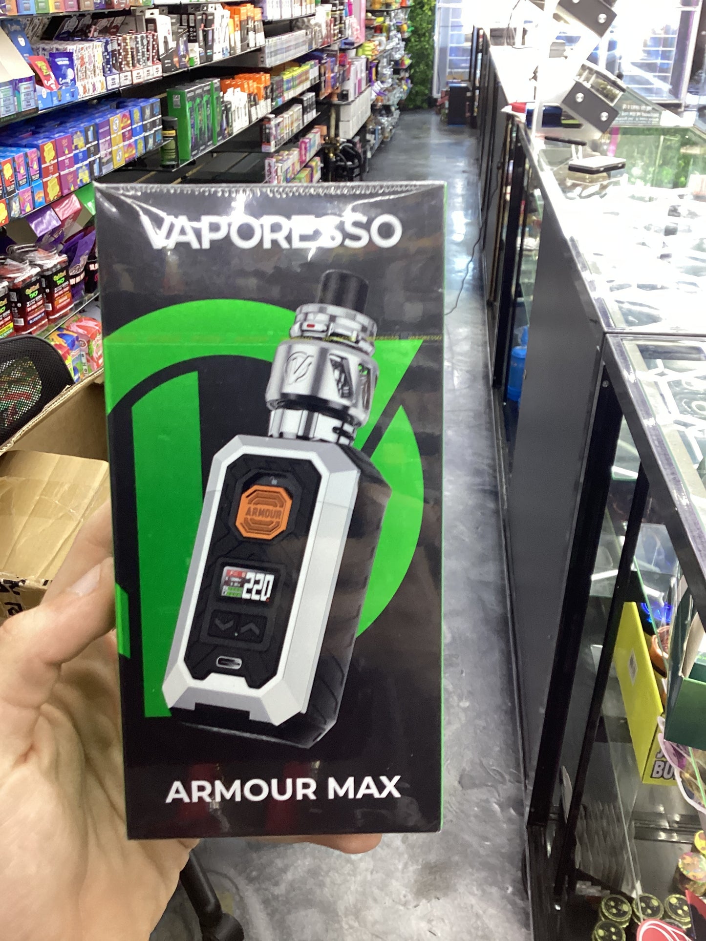 Vaporesso armours max kit silver