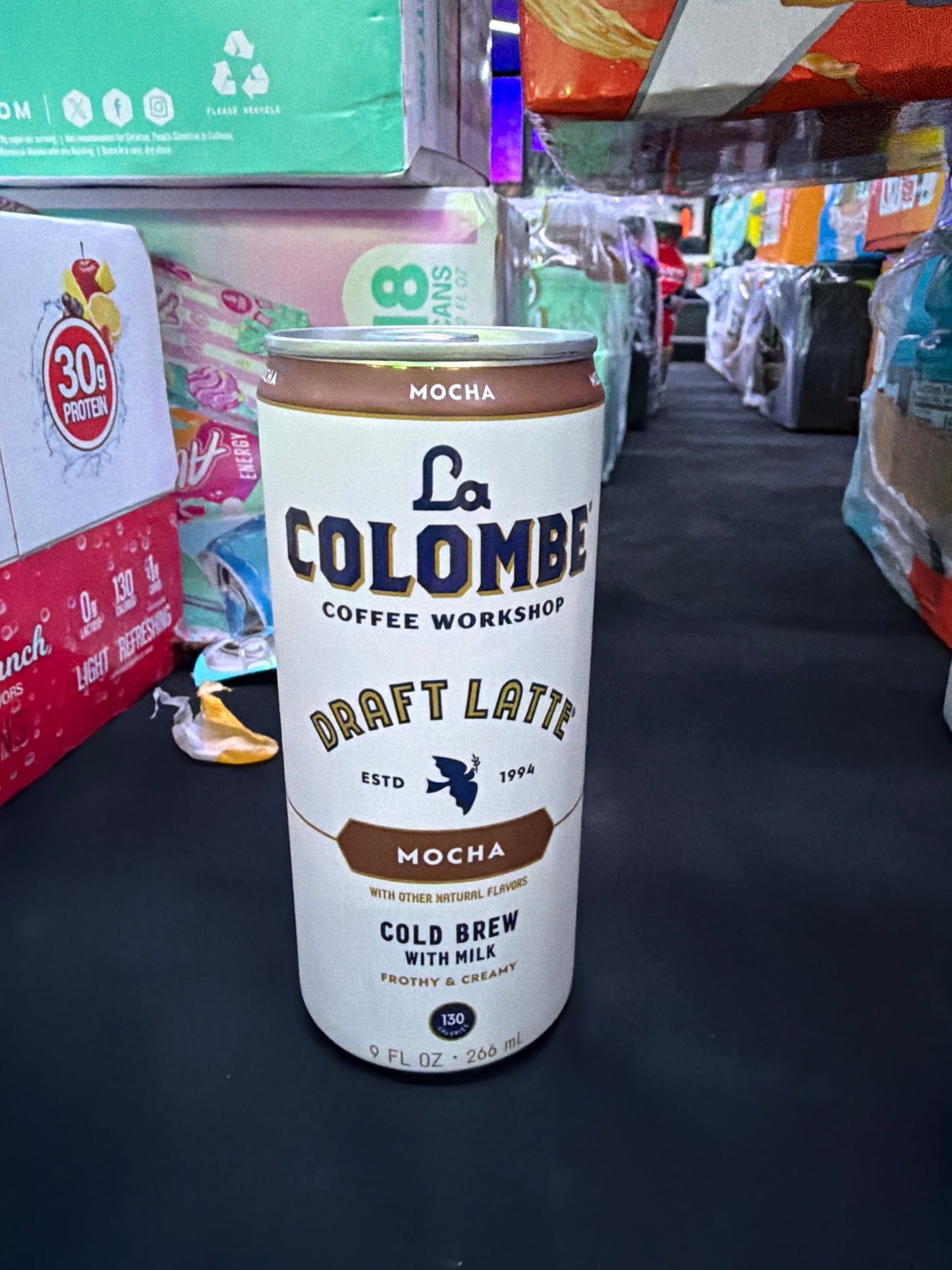 Colombe Coffee workshop draft latte mocha