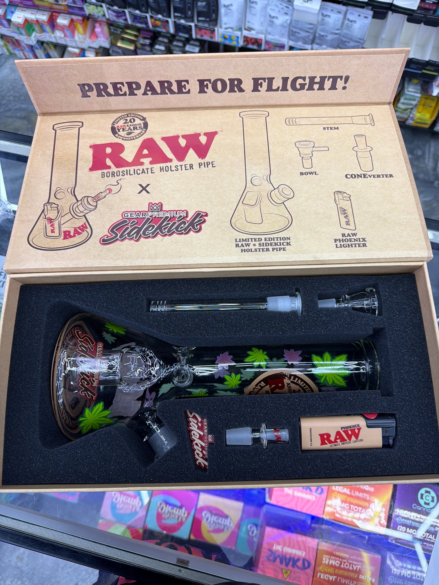 RAW 20TH ANNIVERSARY SIDEKICK HOLSTER PIPE