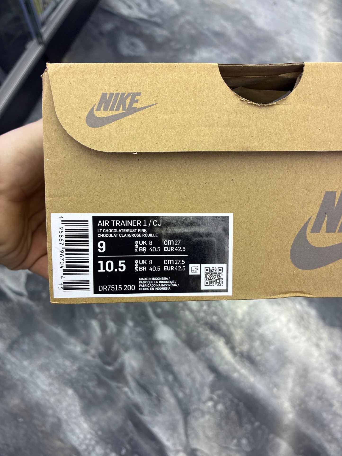 Travis scoot wheat Nike air trainer 1 SP size 9