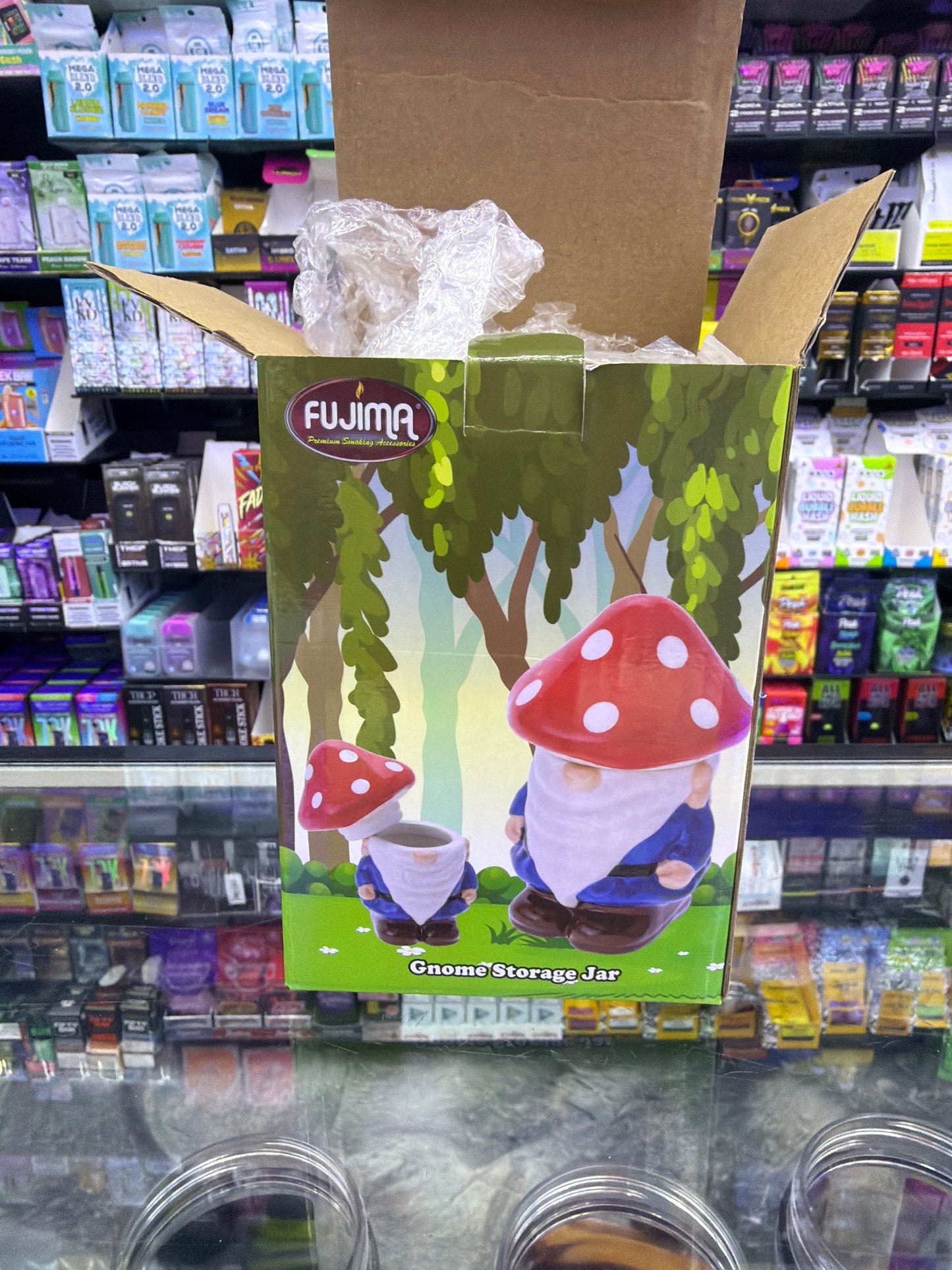 Fujima Gnome storage jar