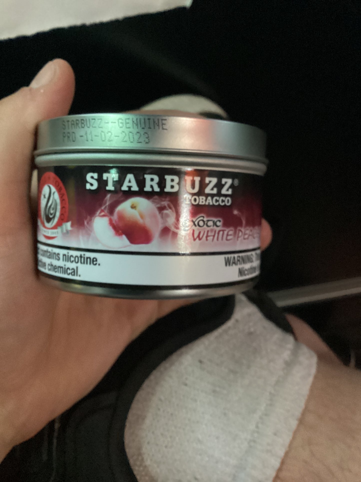 Starbuzz tobacco 100g exotic white peach
