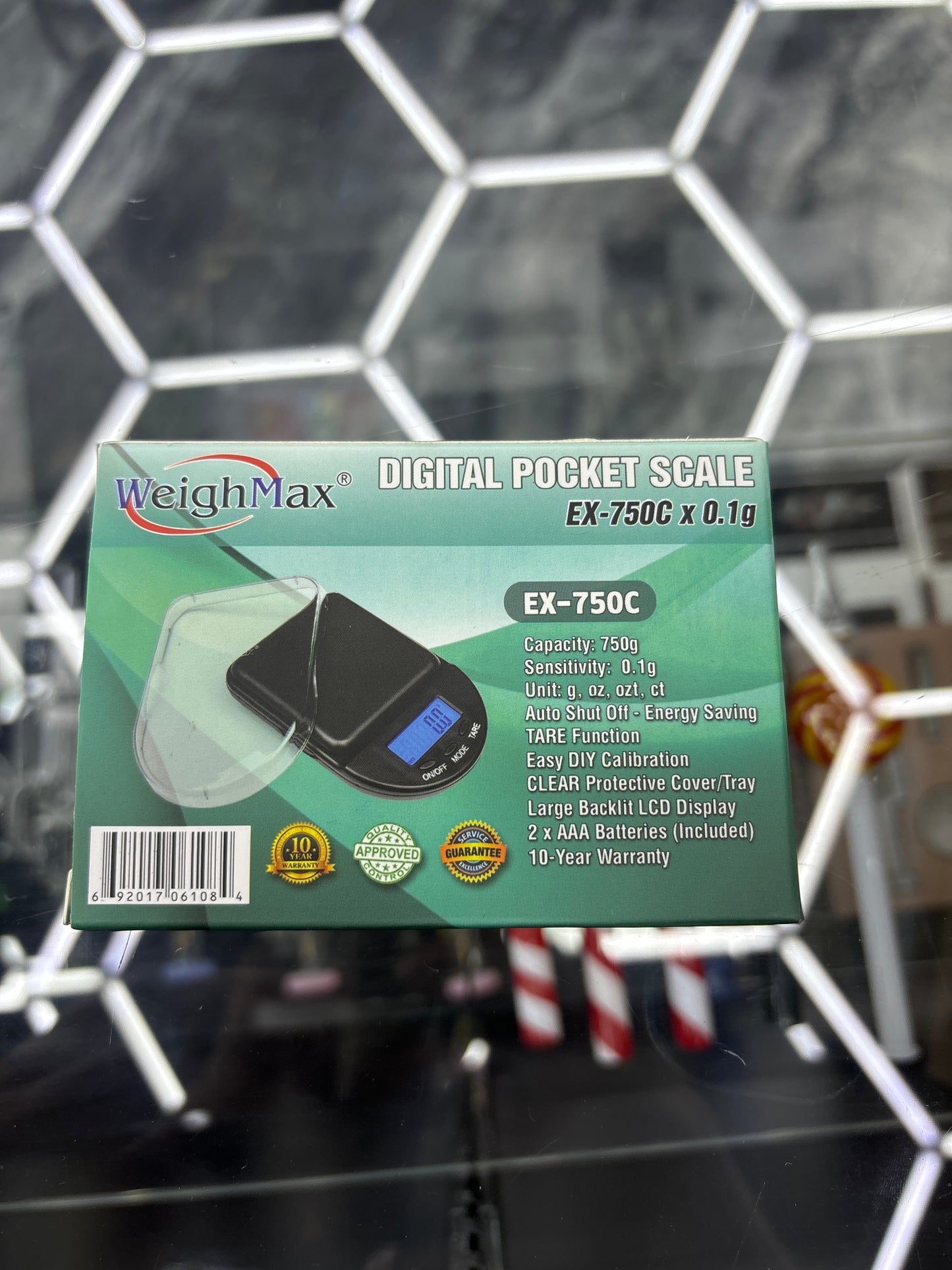 Weigh max digital pocket scale EX – 750 C