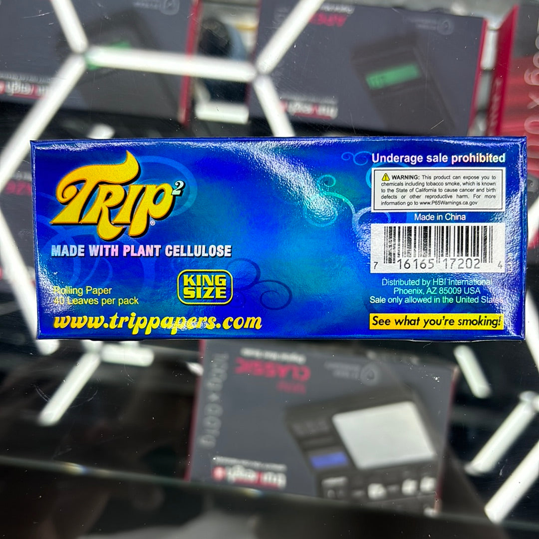 Trip clear rolling king size papers
