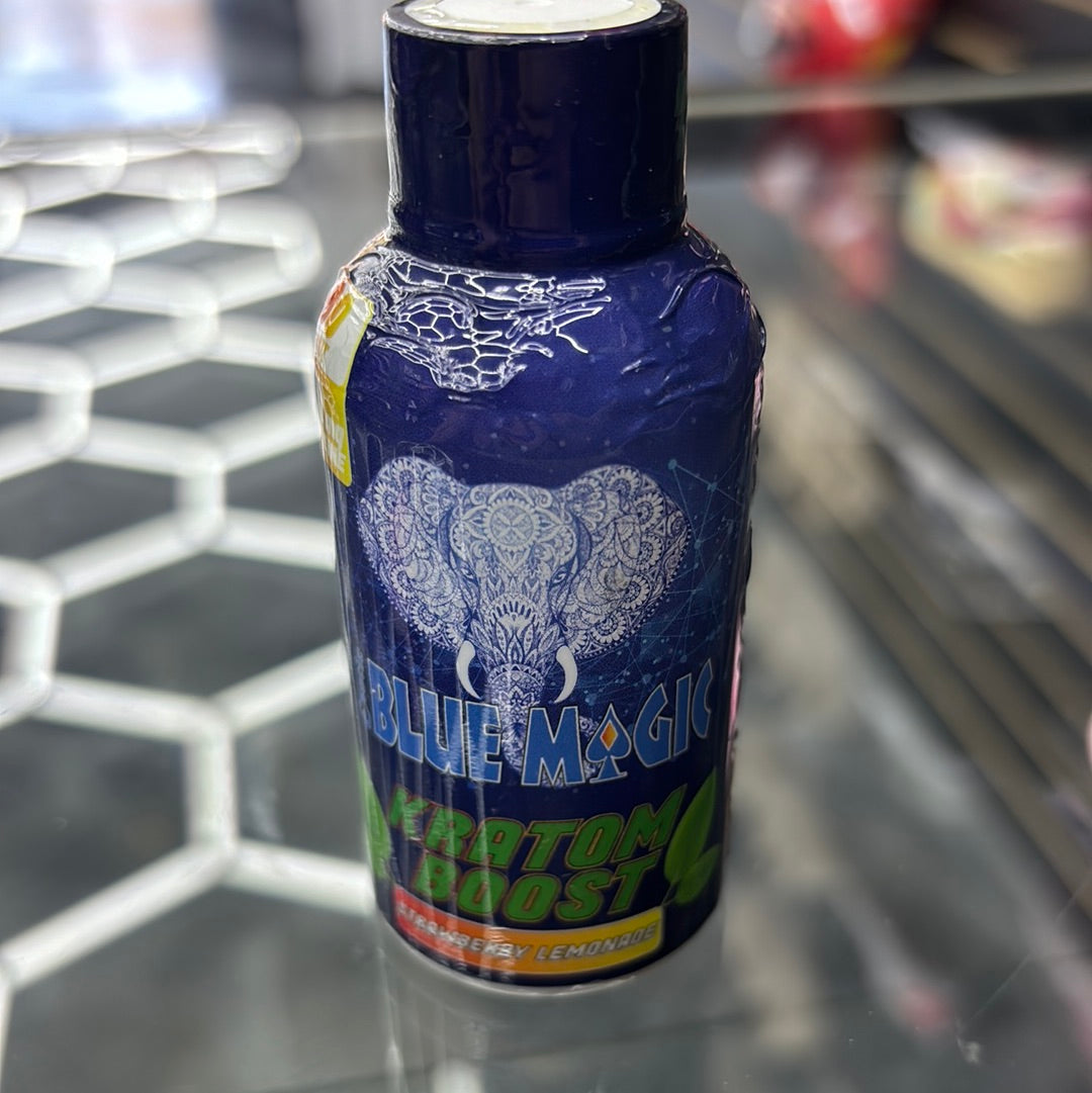 Blue Majic Kratom boost, strawberry lemonade