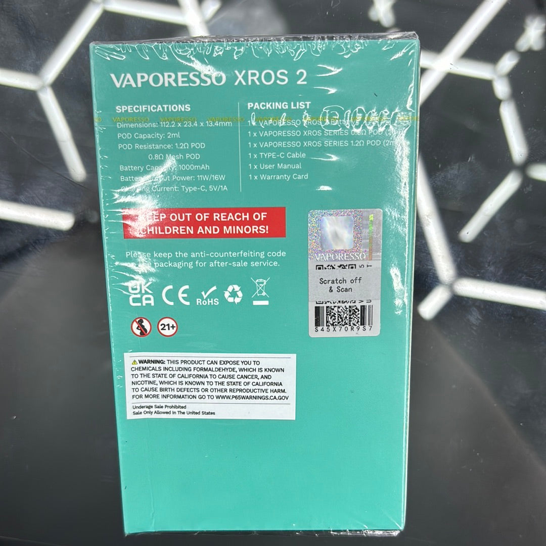 Vaporesso xros 2 green/blue