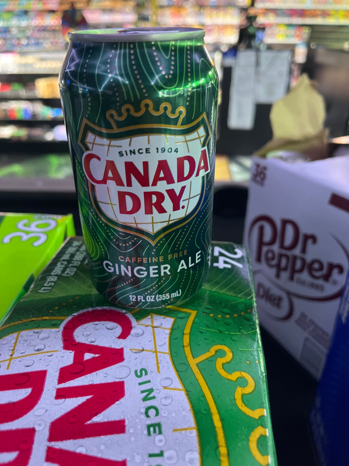 Canada Dry ginger ale