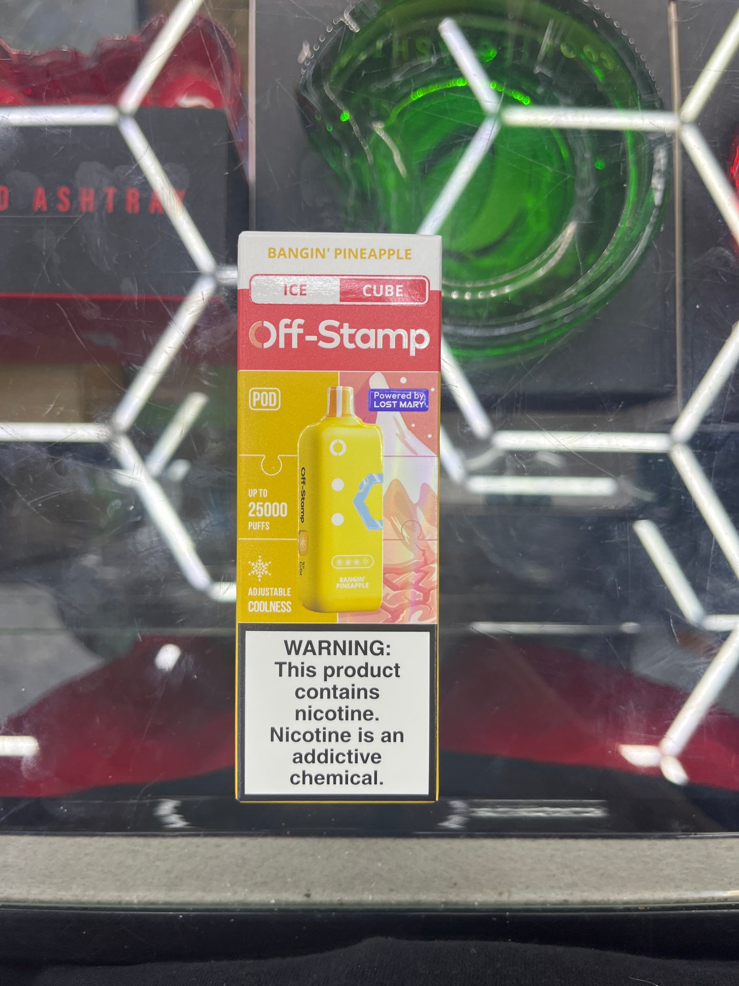 Off stamp ice cube 25K bangin pineapple