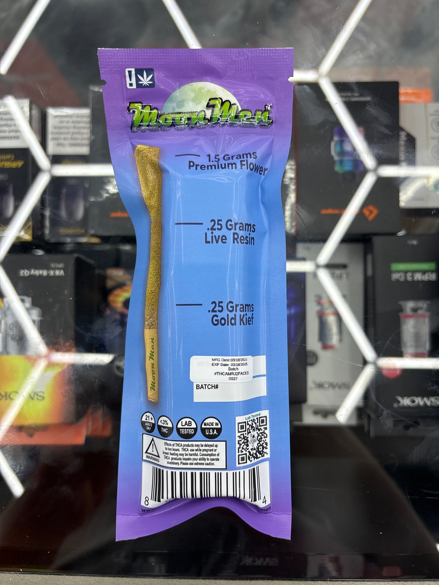 Moonmen thca moon rock joint hammer indica