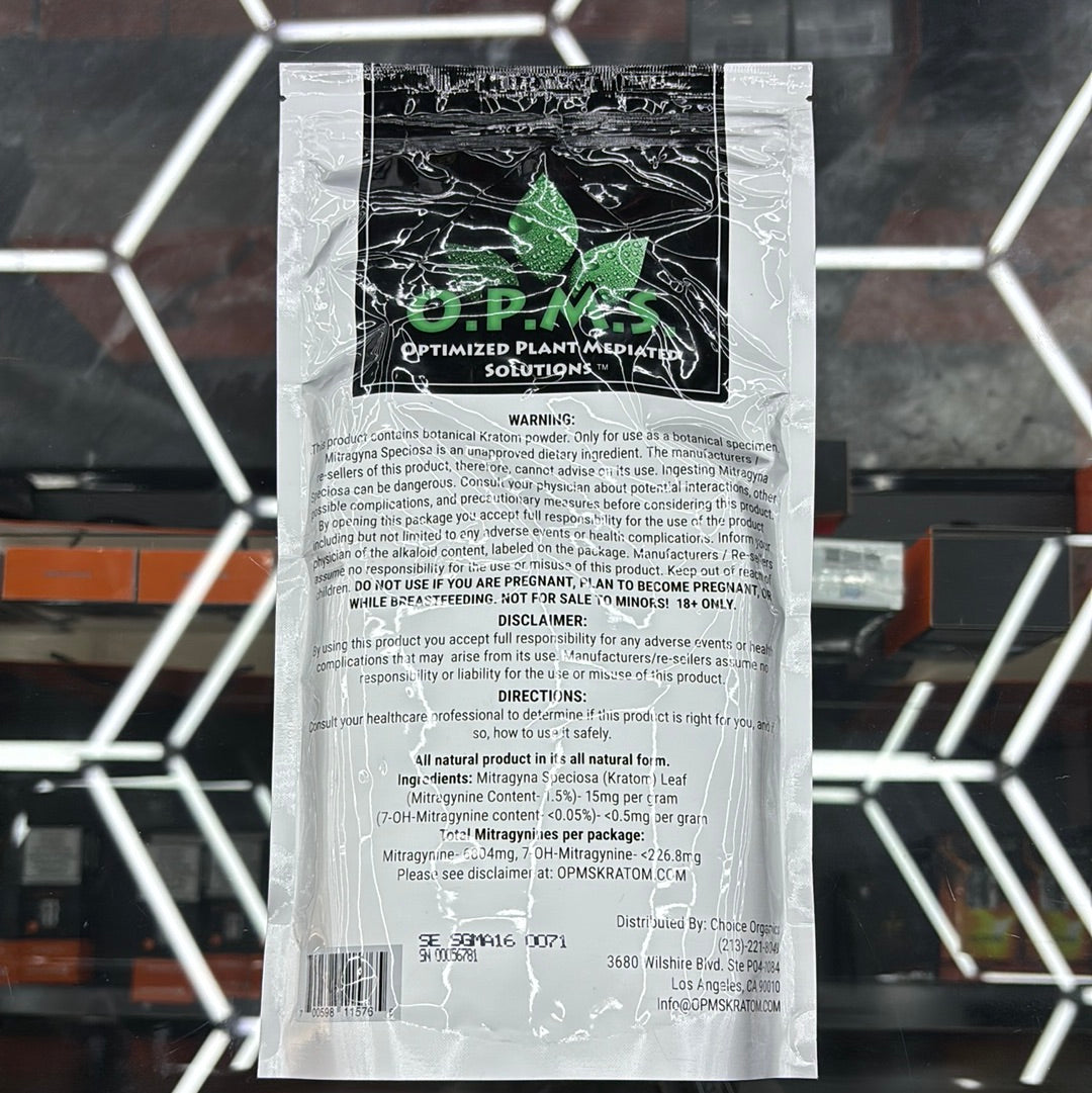 Opms malay 16oz kratom powder