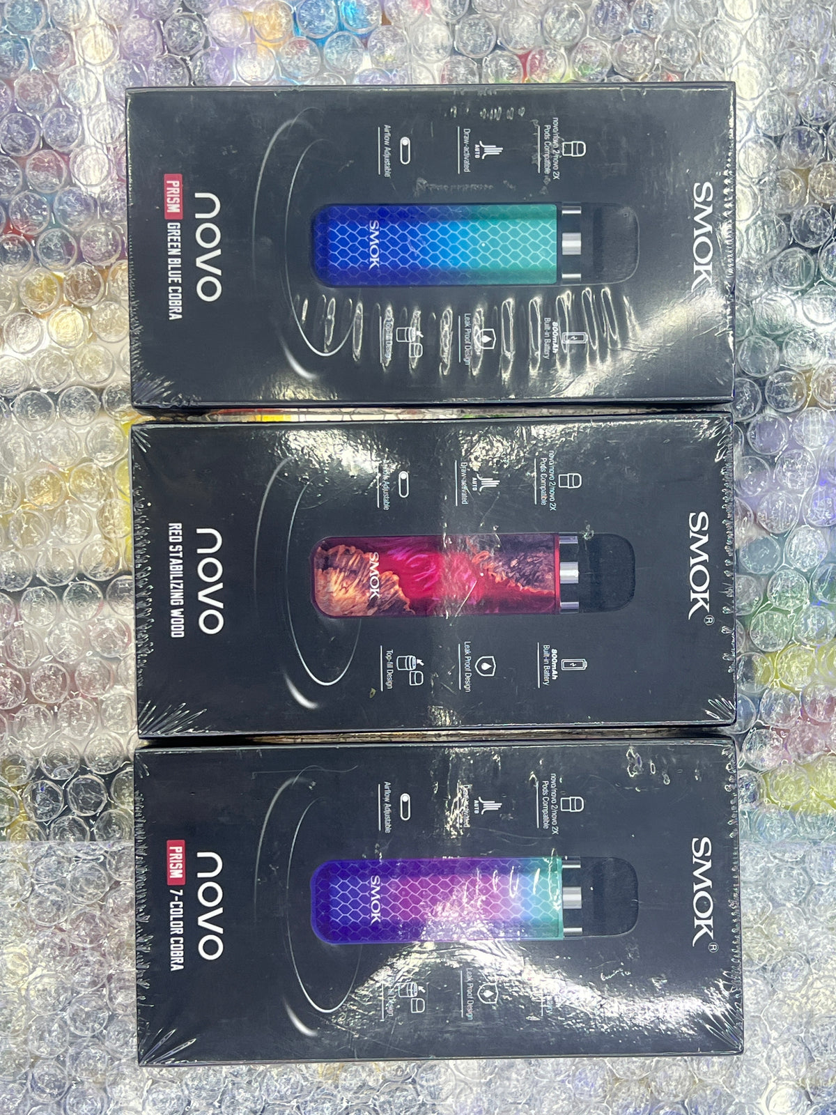 SMOK NOVO 2X 20W POD SYSTEM prism 7-color cobra