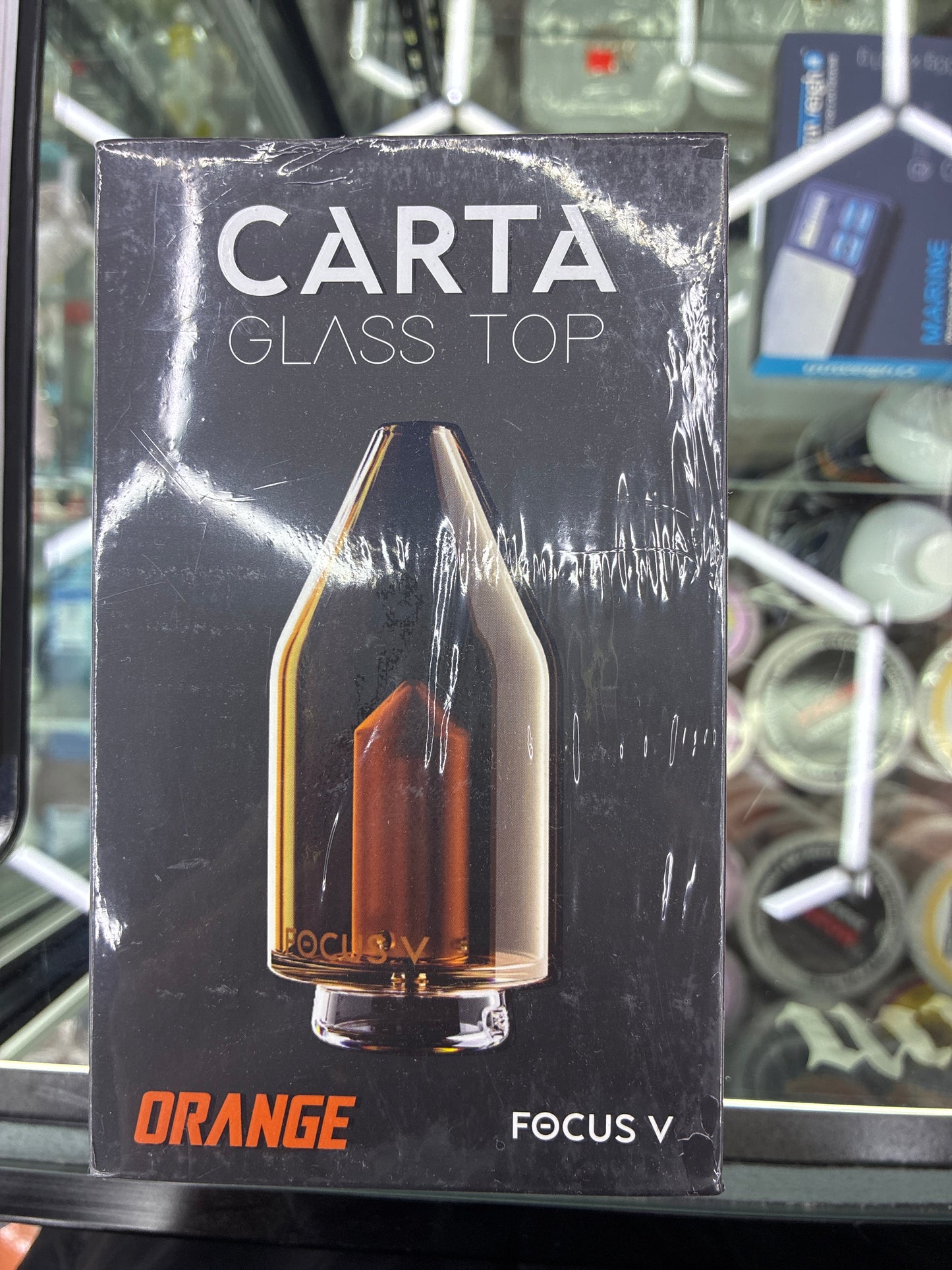 CARTA GLASS TOP ORANGE