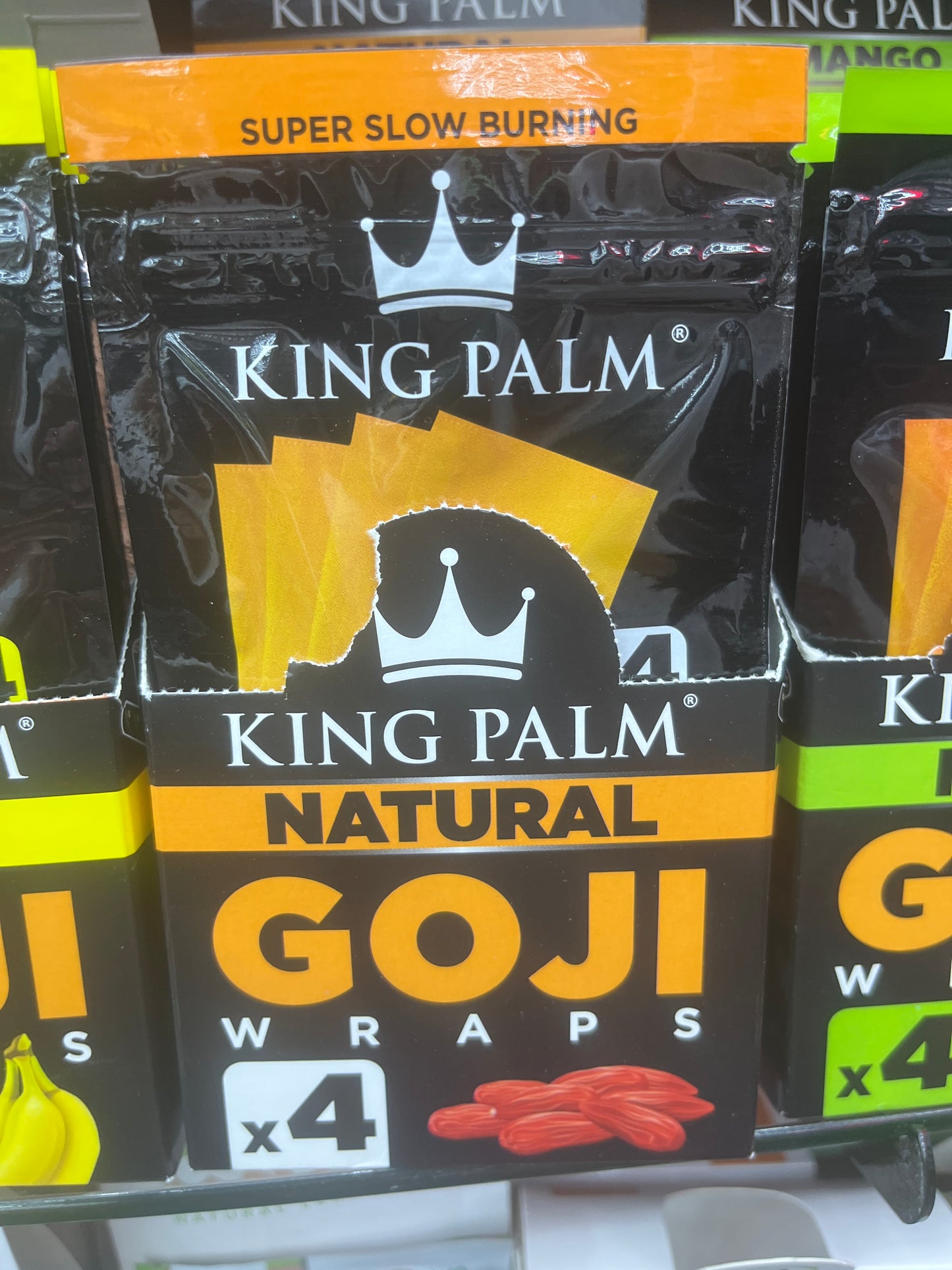 King palm goji wraps natural