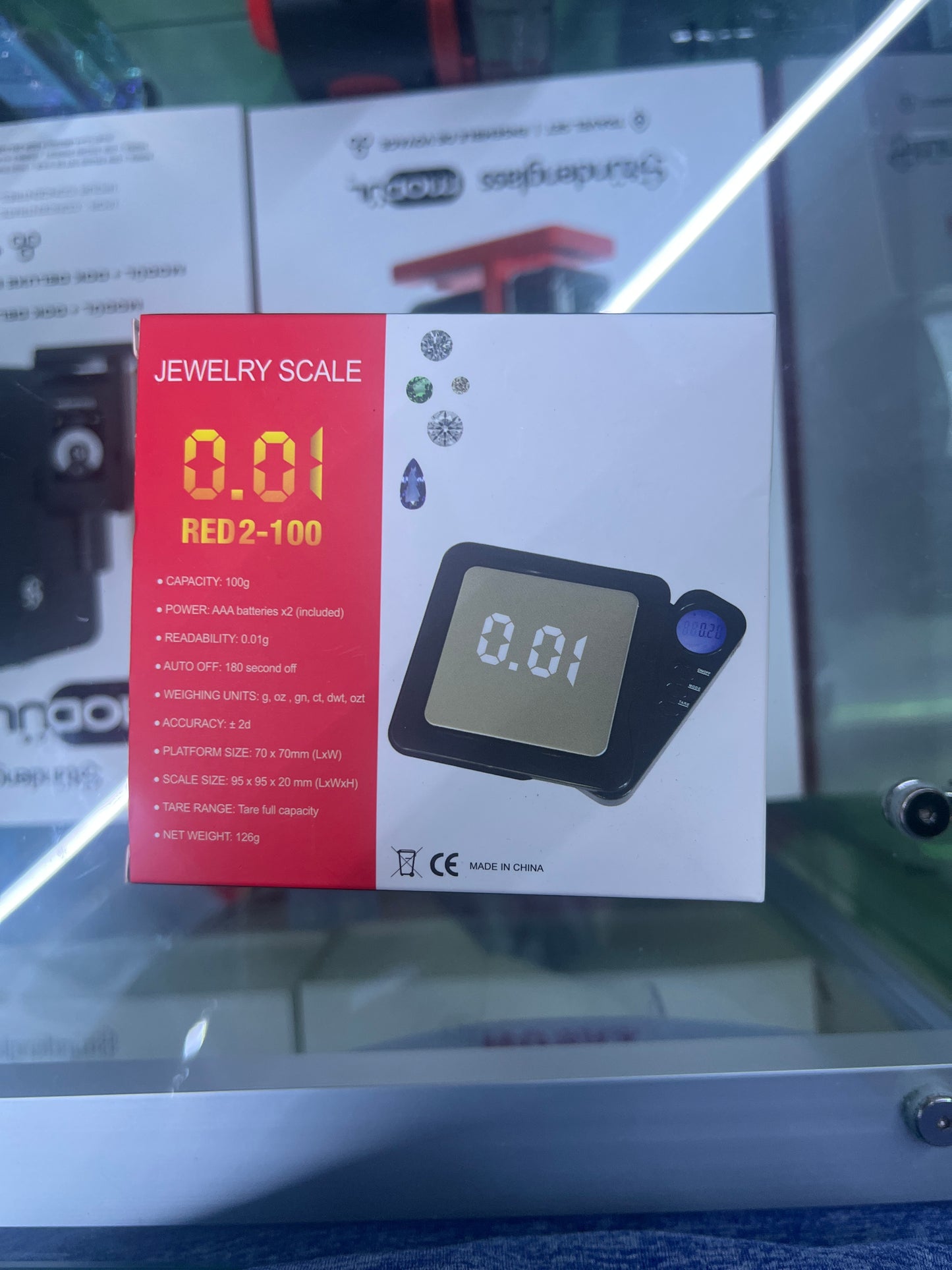 Jewlery scale Red2-100 .01g
