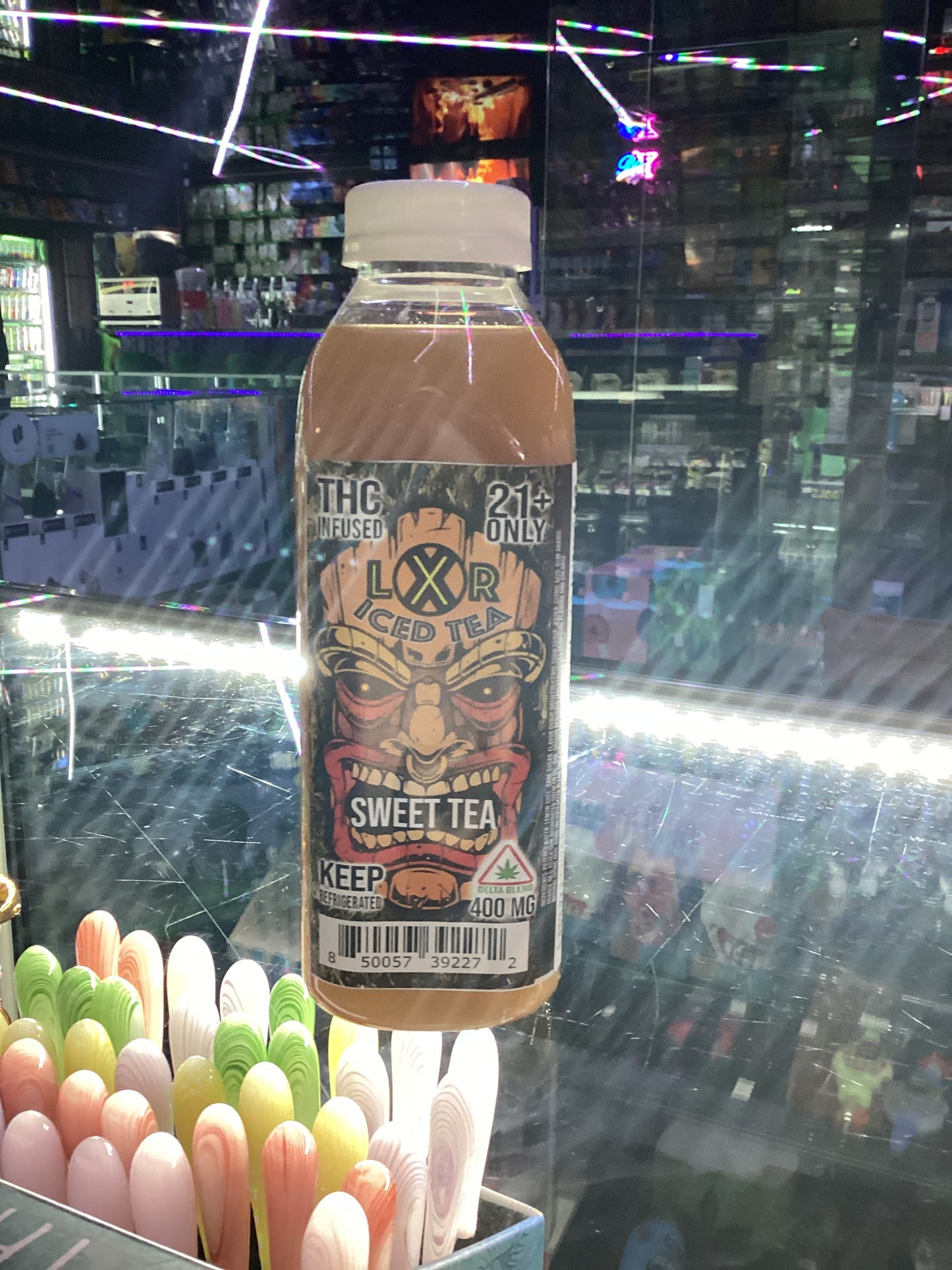 LXR thca infused sweet tea lemonade