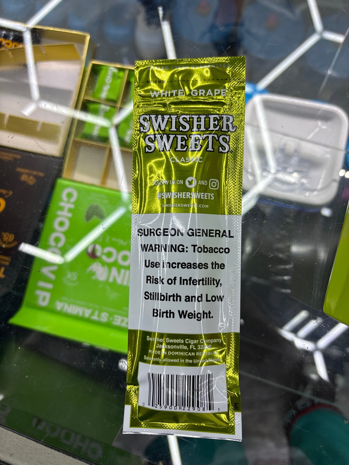 Swisher sweet white grape
