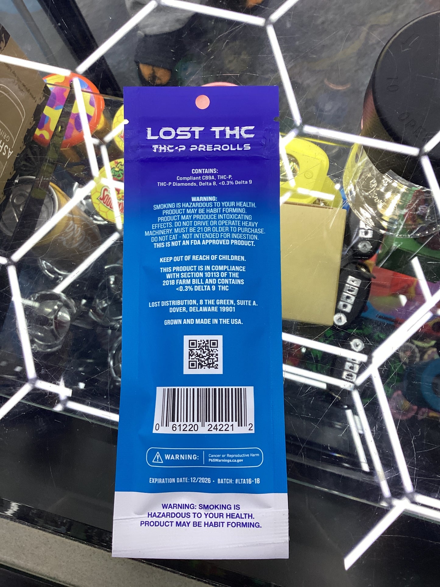 Lost thc thc p 3 pack pre rolls blue dream sativa