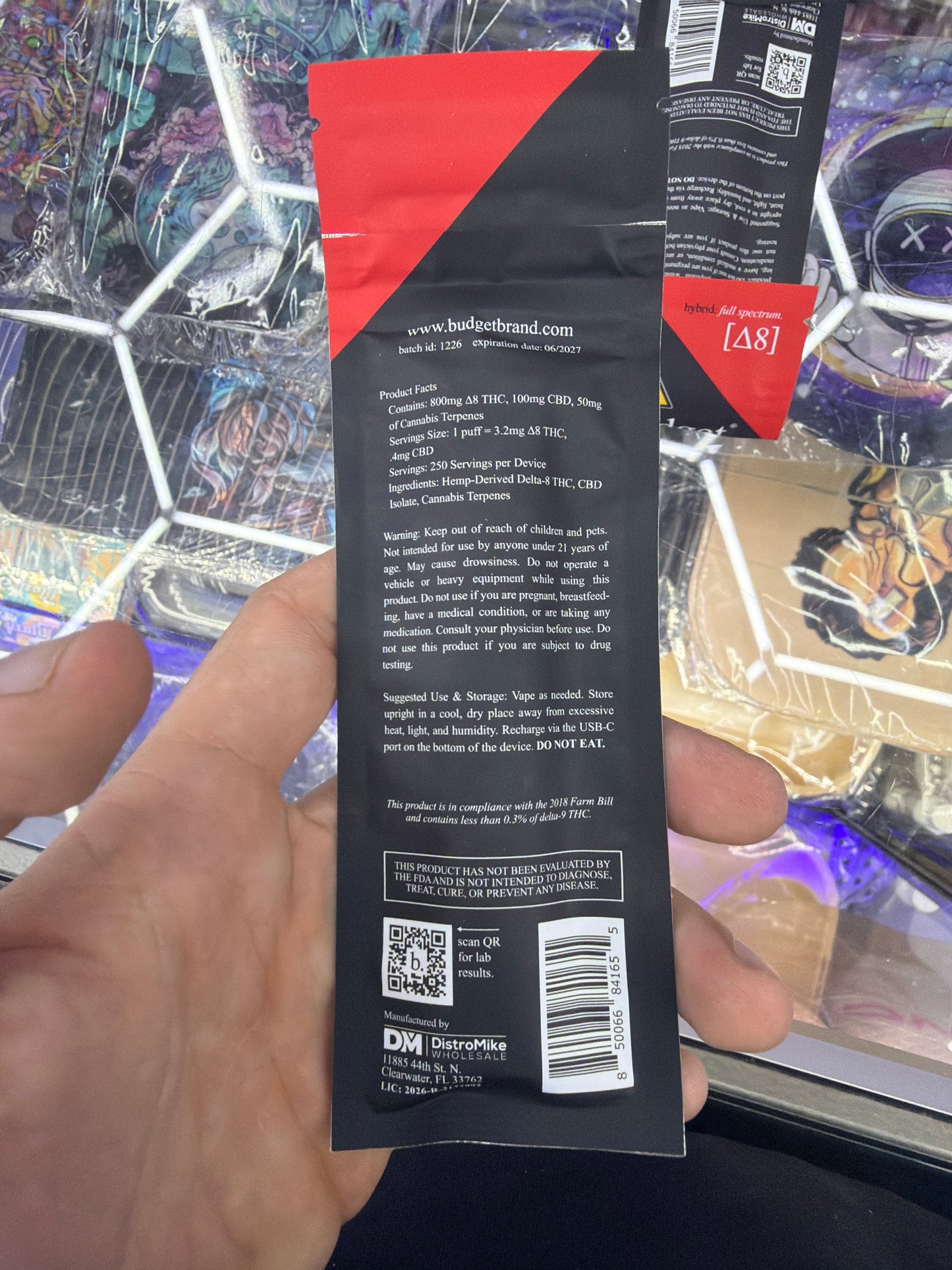 budget 1g disposable vape hybrid ice cream cake