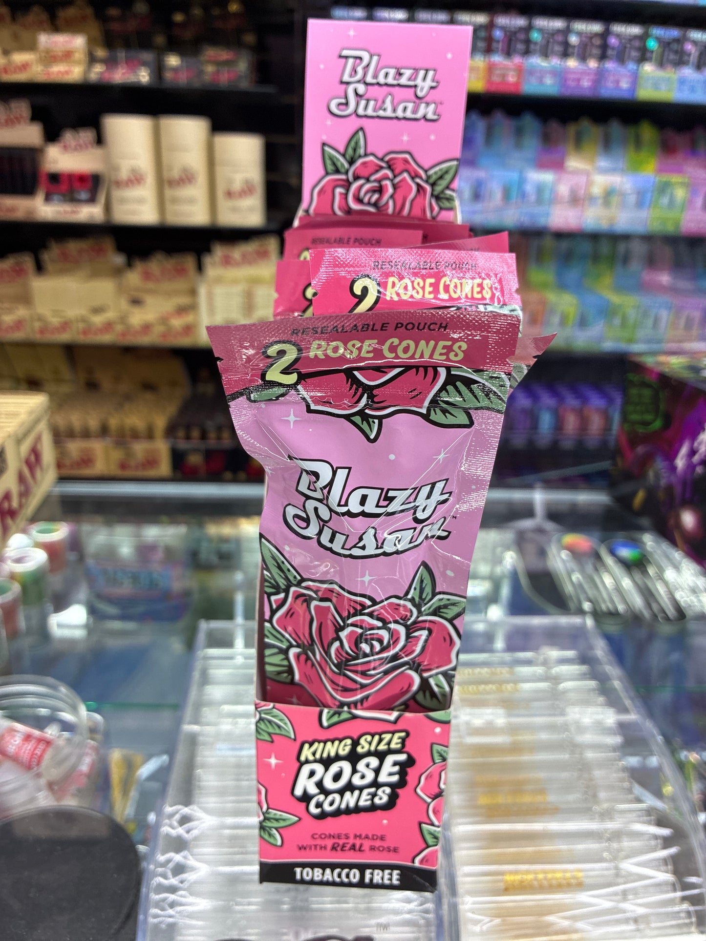 Blazy Susan king size rose cones