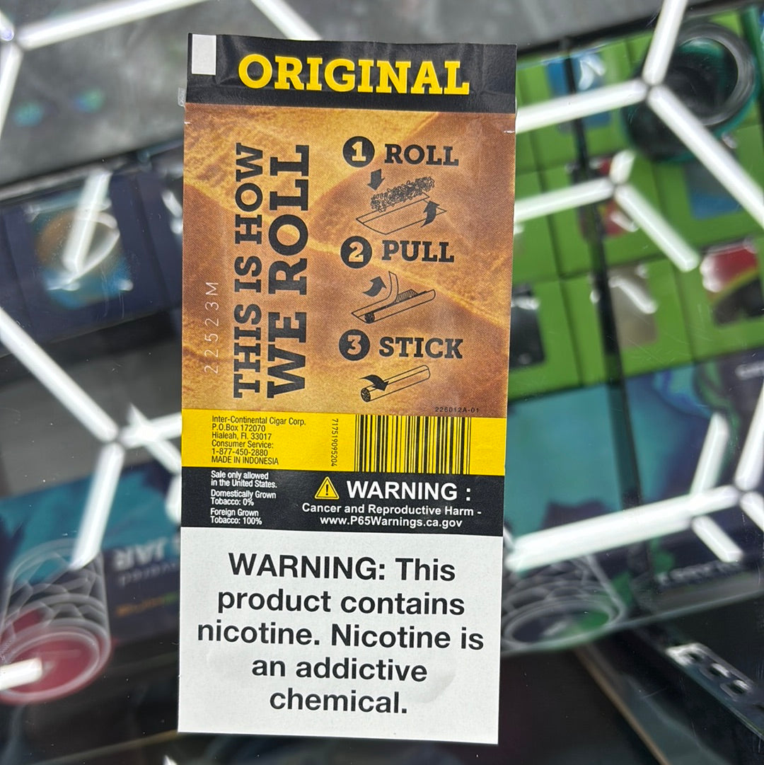 Al Capone original leaf wrap