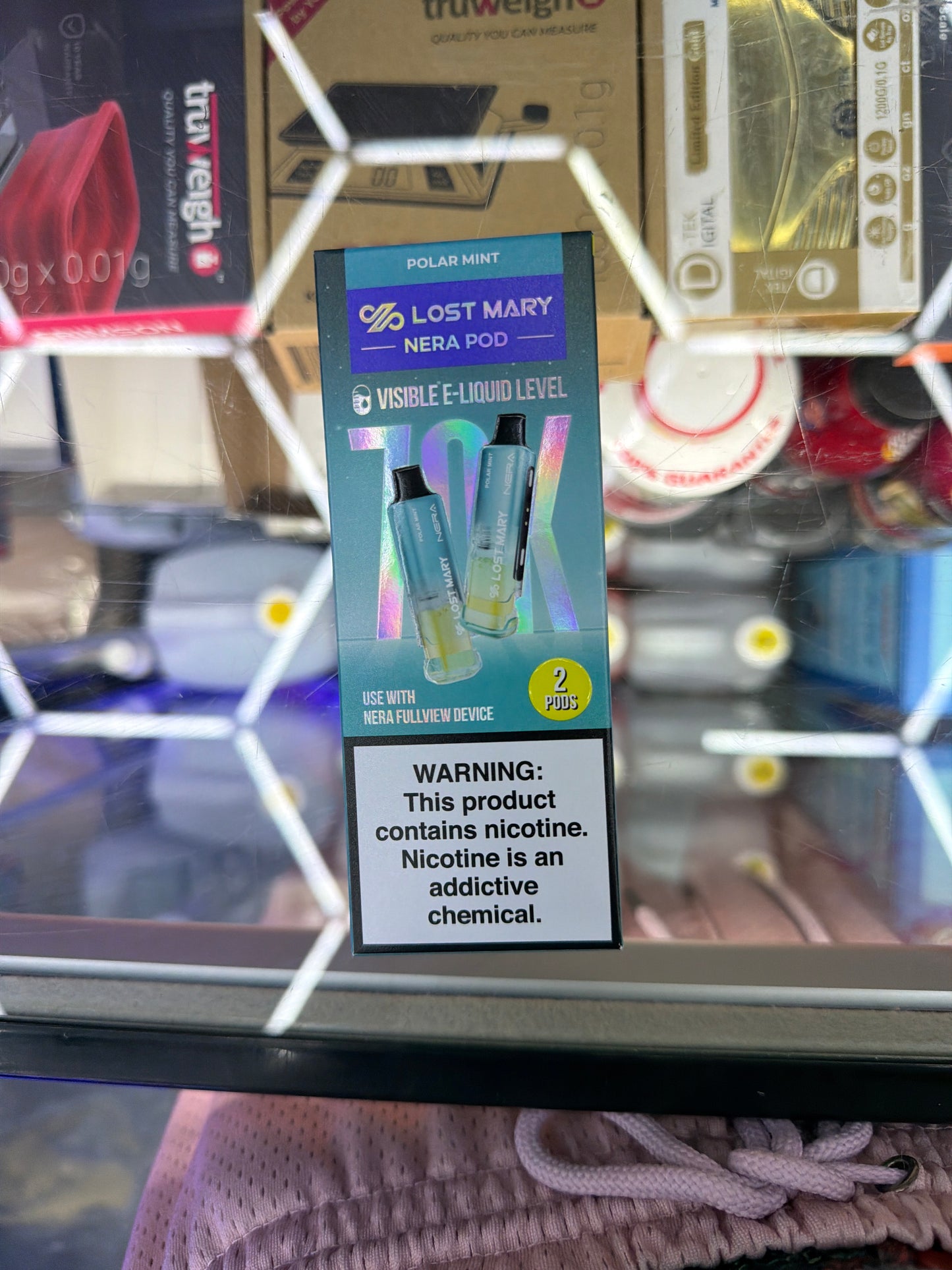 Lost Mary nera pod 2 pods 70k hits polar mint