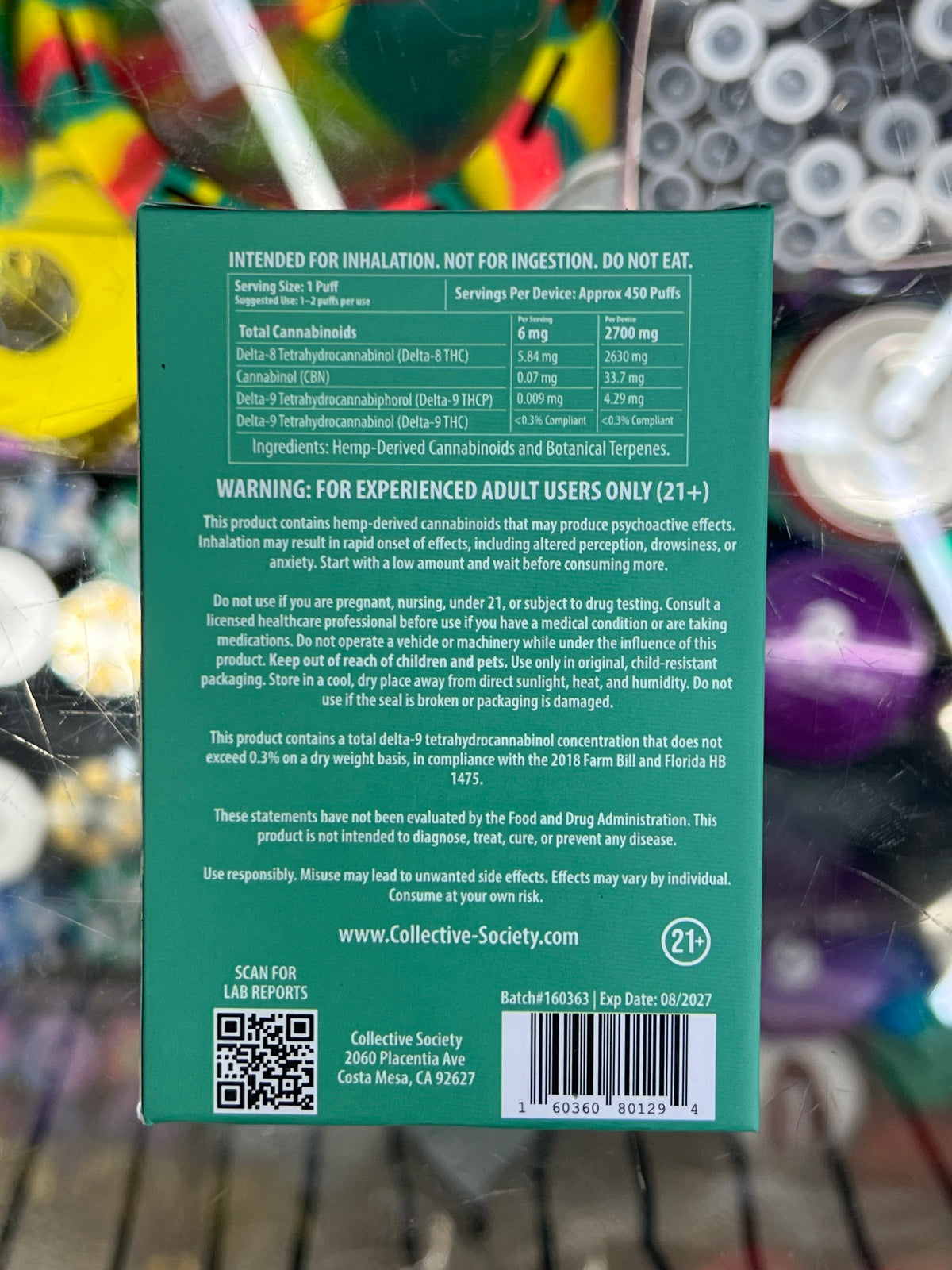 Doughlicious disposable vape thc-a blend 3ml lemon thai sativa