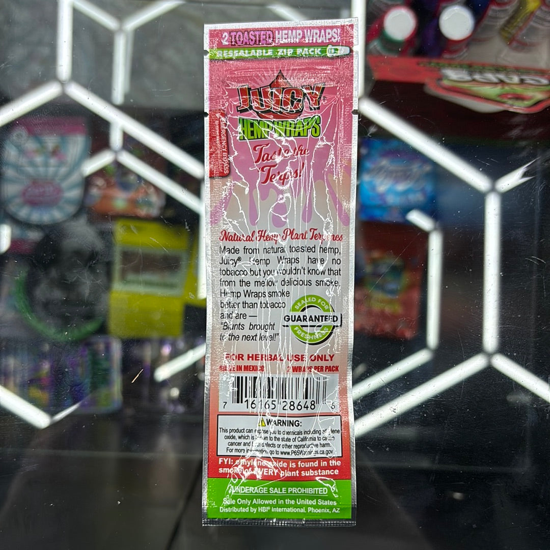 Juicy hemp wraps cherry pie, terp enhanced