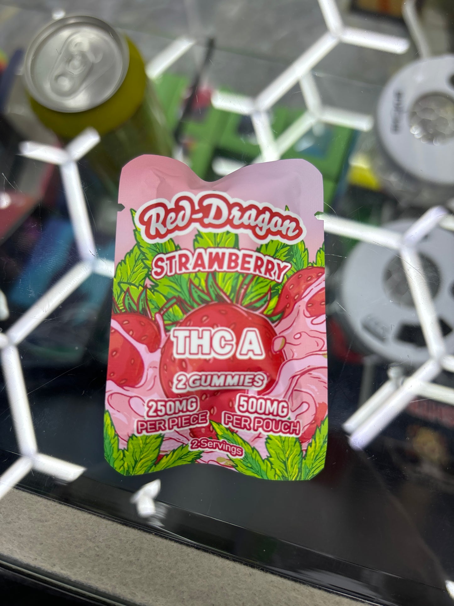 Red dragon strawberry thca 500mg per pack