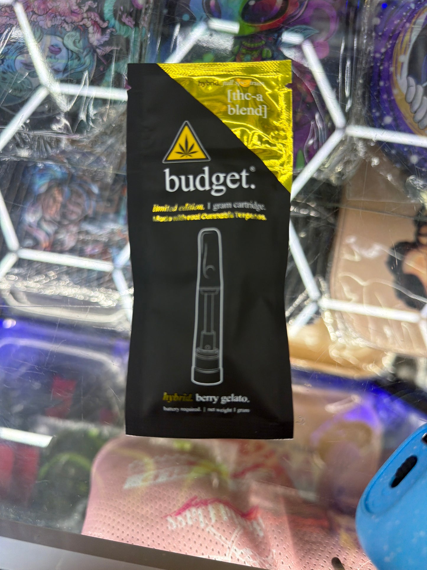 budget 1g cartridge hybrid berry gelato