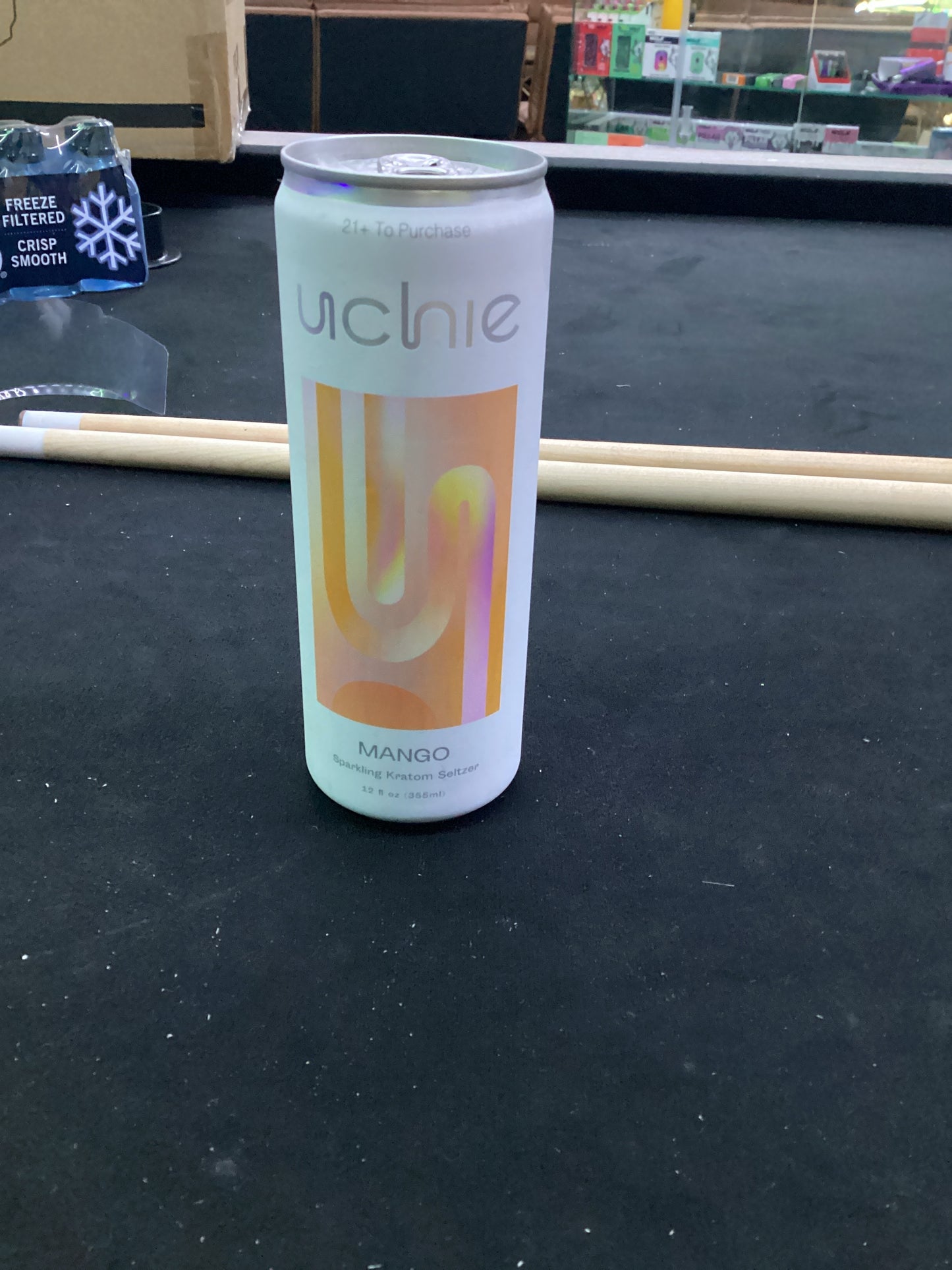 Uchie sparking kratom seltzer mango