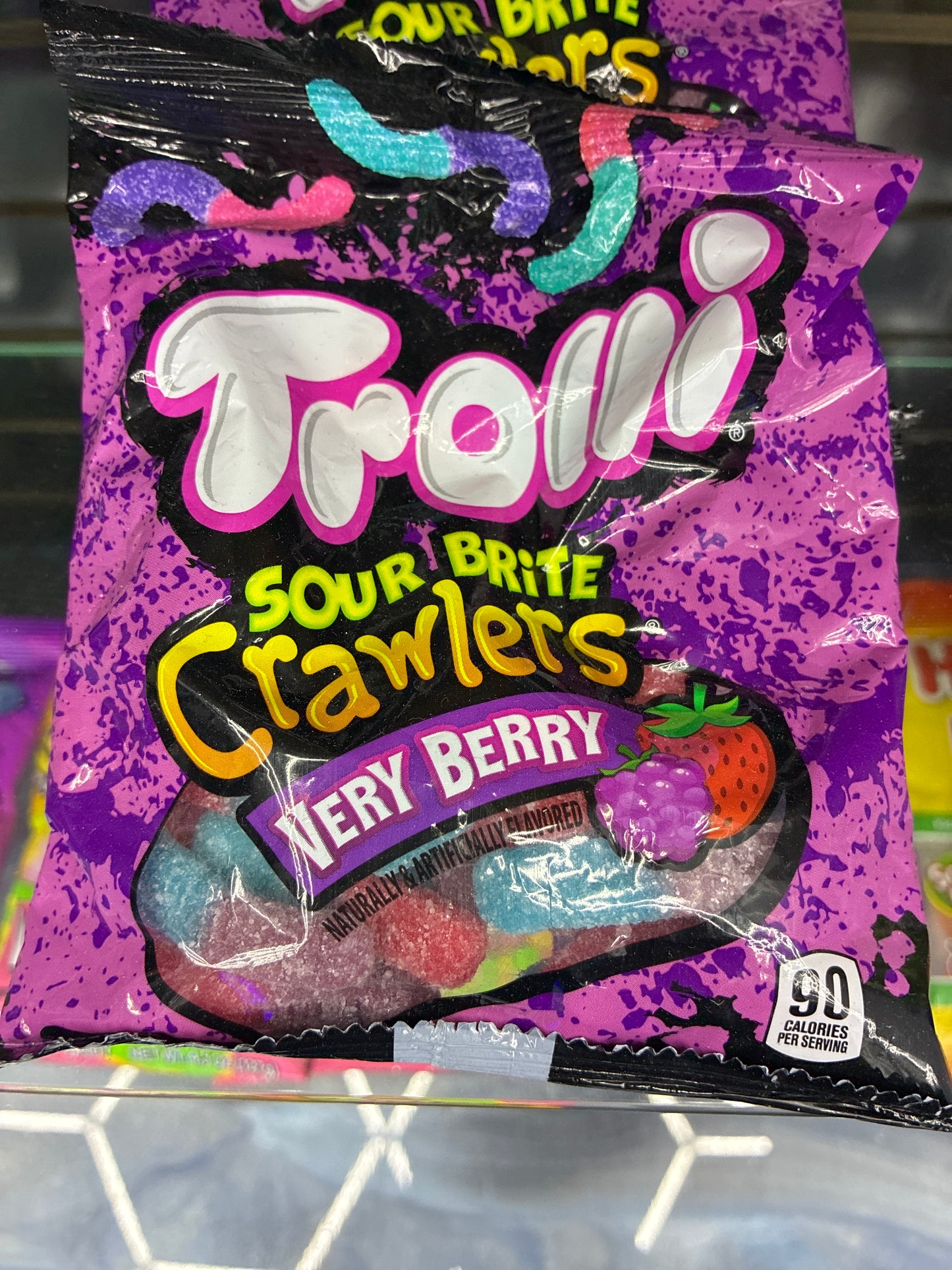 Trolli sour brite crawlers very berry