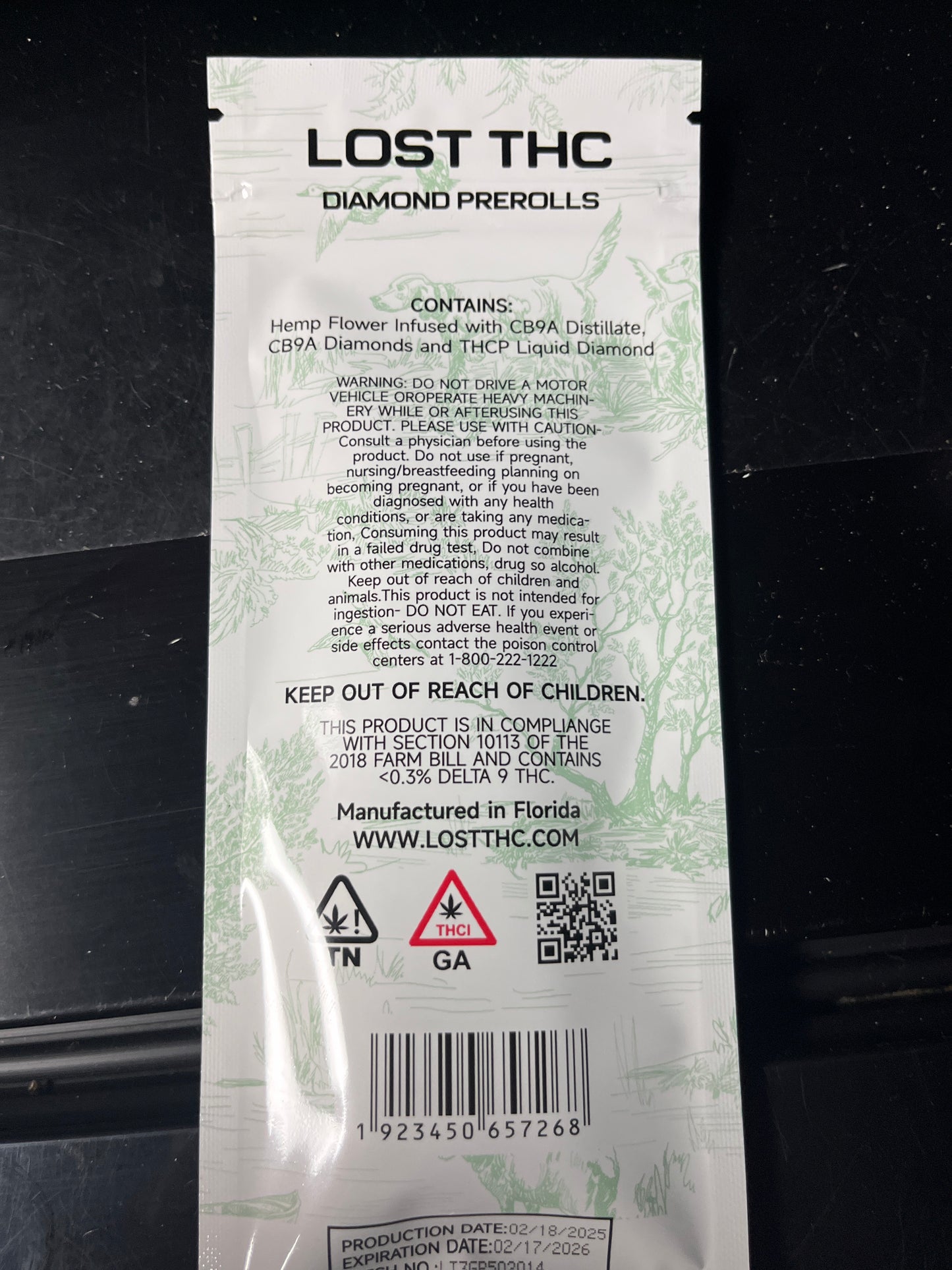 Lost thca x CB9A x THCP ice cream cake indica