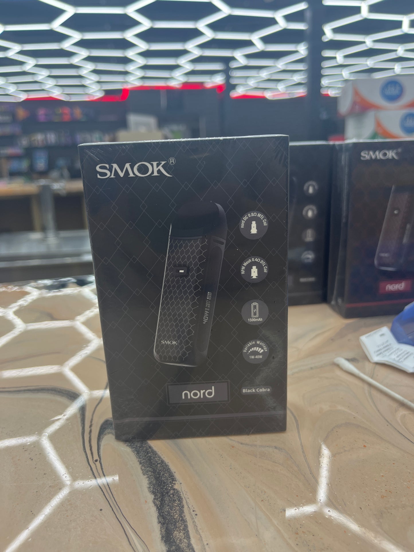 Smok nord 2 kit black cobra
