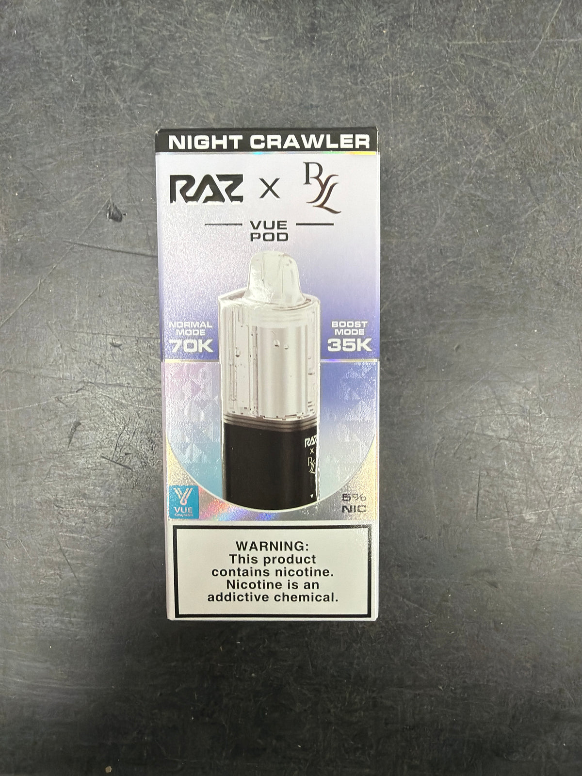 Raz x RL Vue Pod 70k Night Crawler