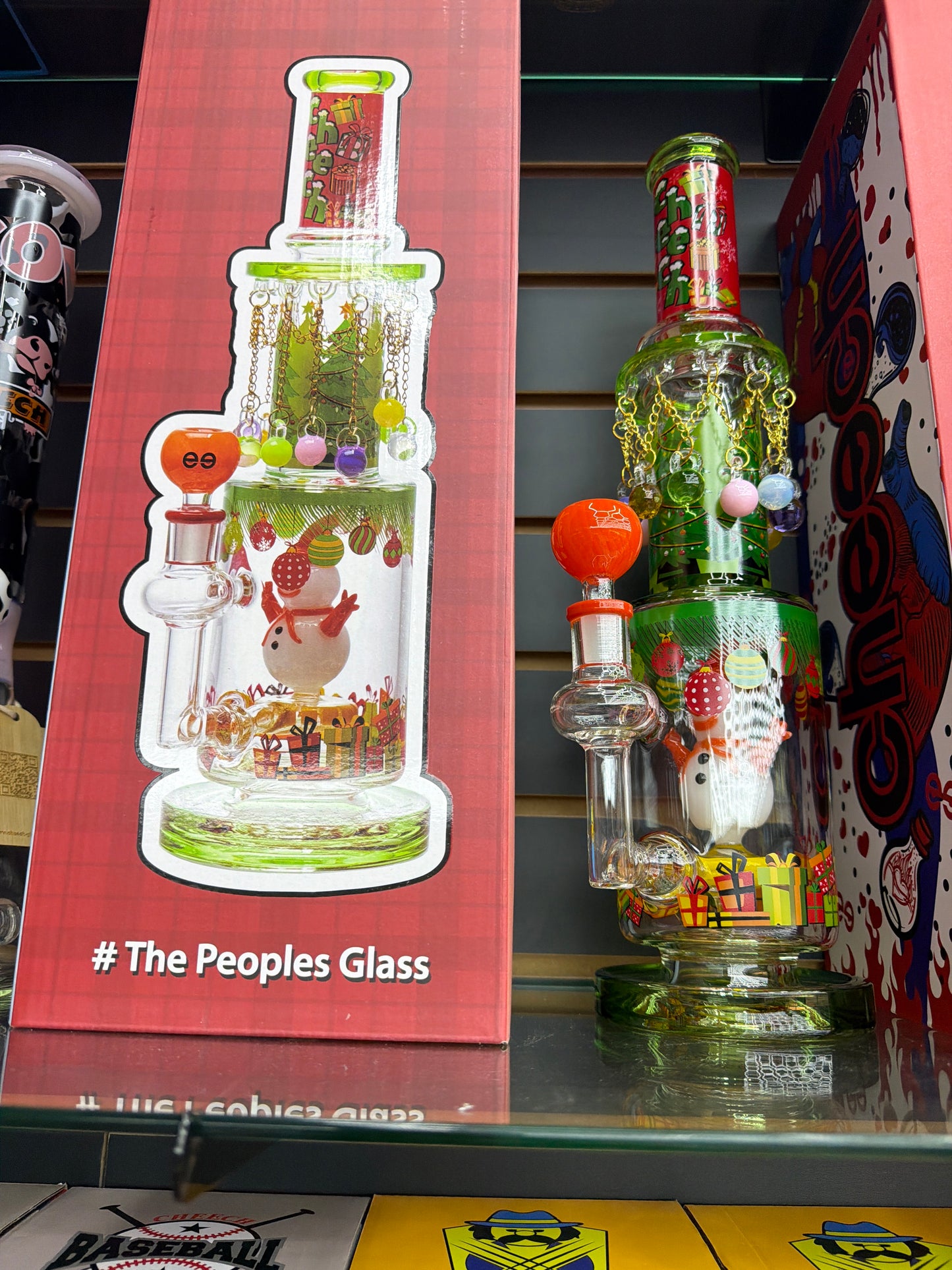 Cheech - Water Pipe - Frosty’s Holiday Hotbox 15”