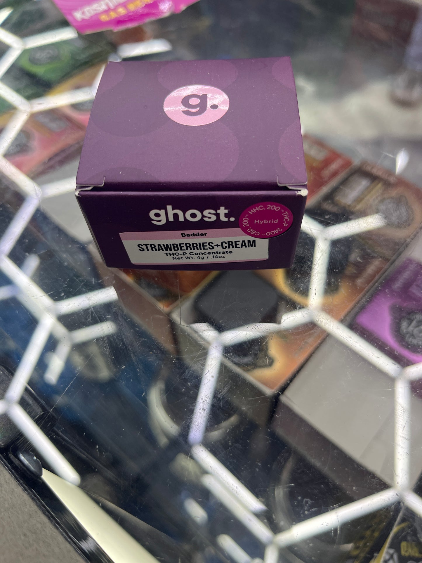 Ghost thcp badder concentrates strawberries and cream