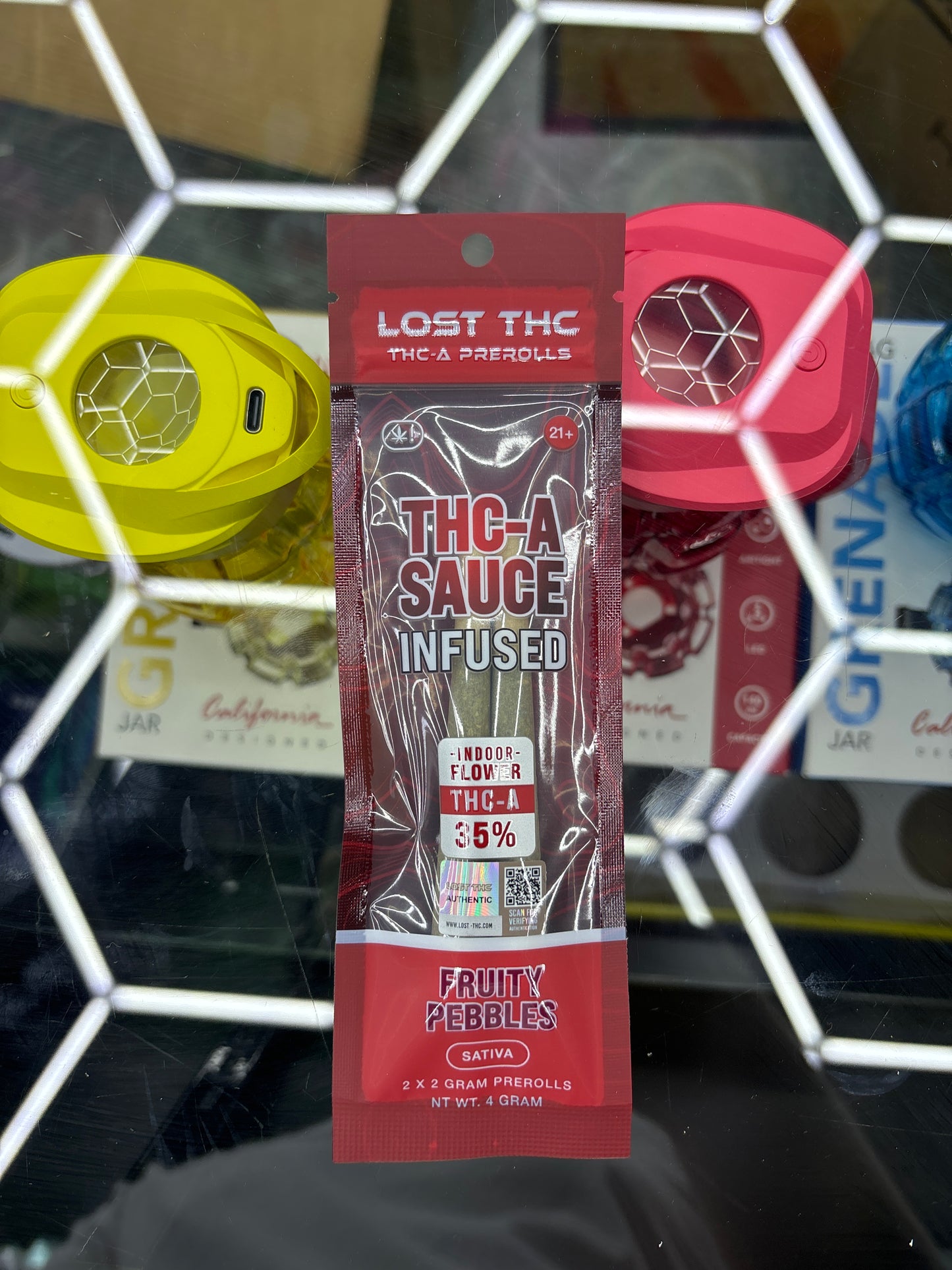 Lost thc-a pre-rolls, thca sauce, infused fruity pebbles, sativa