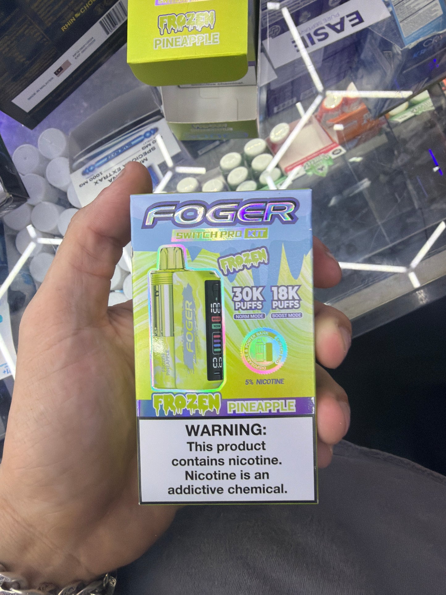 Fogger switch pod kit Frozen Pineapple 30k