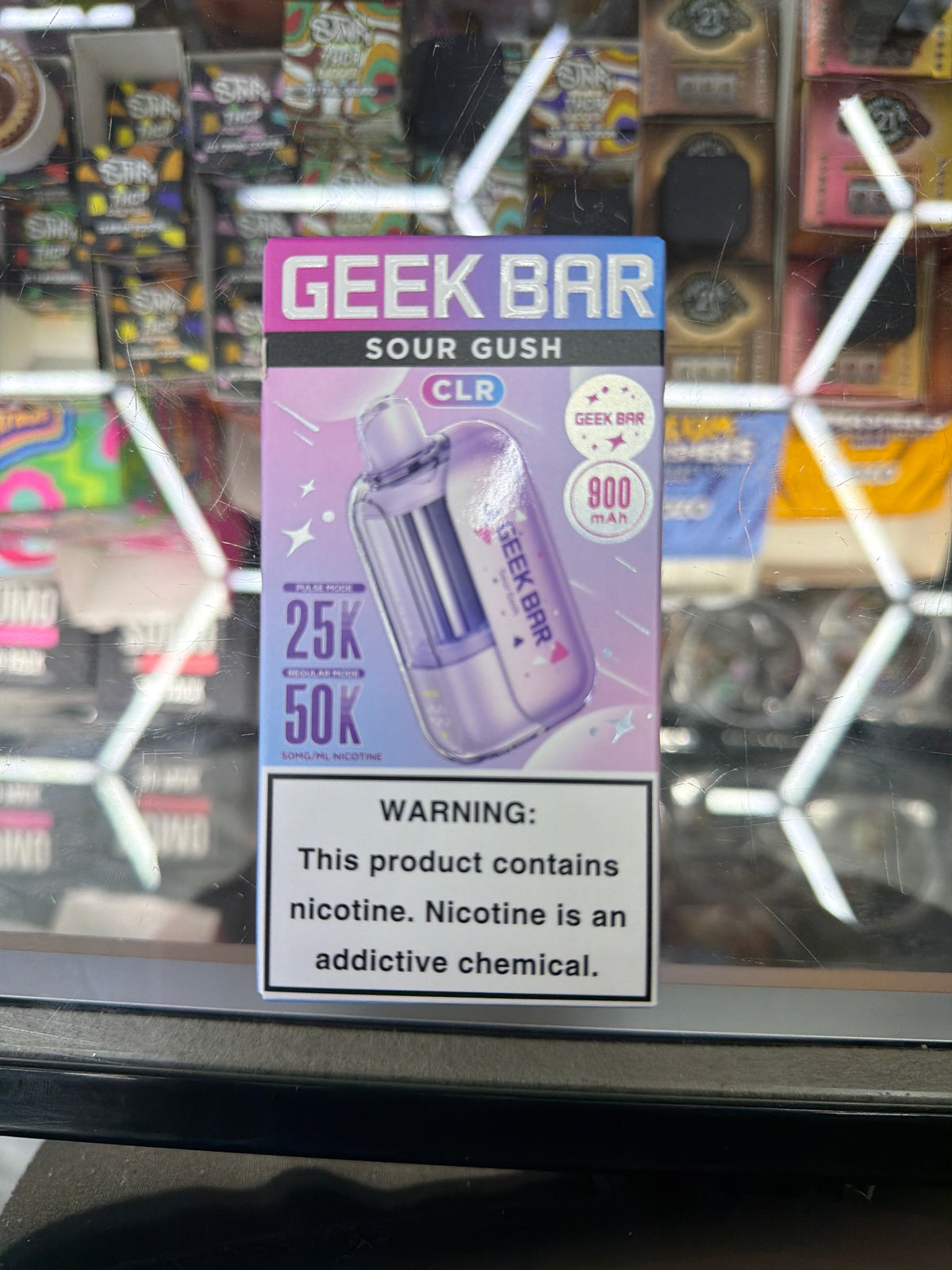 Geekbar clr 50k hits sour gush