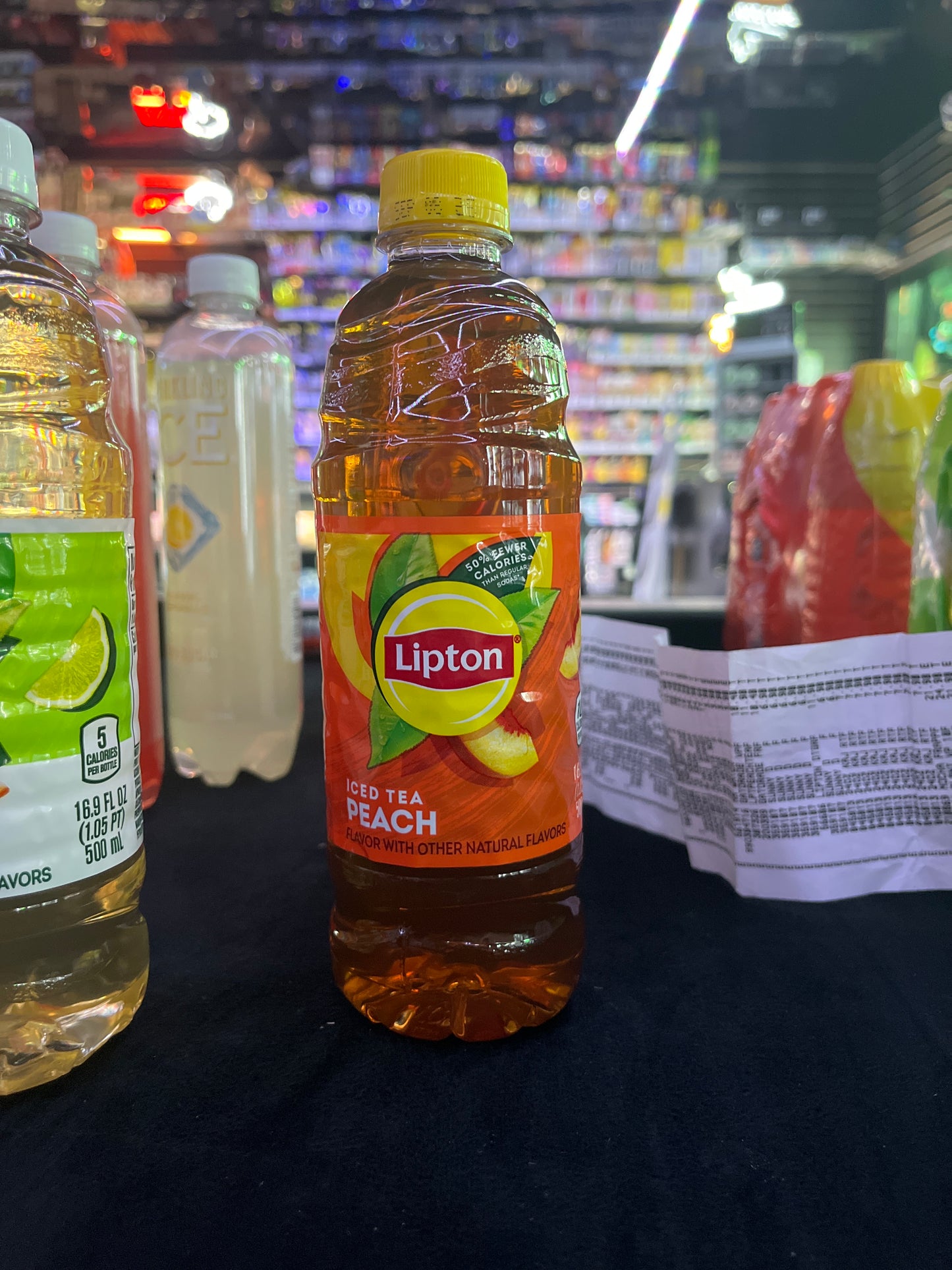 Lipton iced tea peach 16.9floz