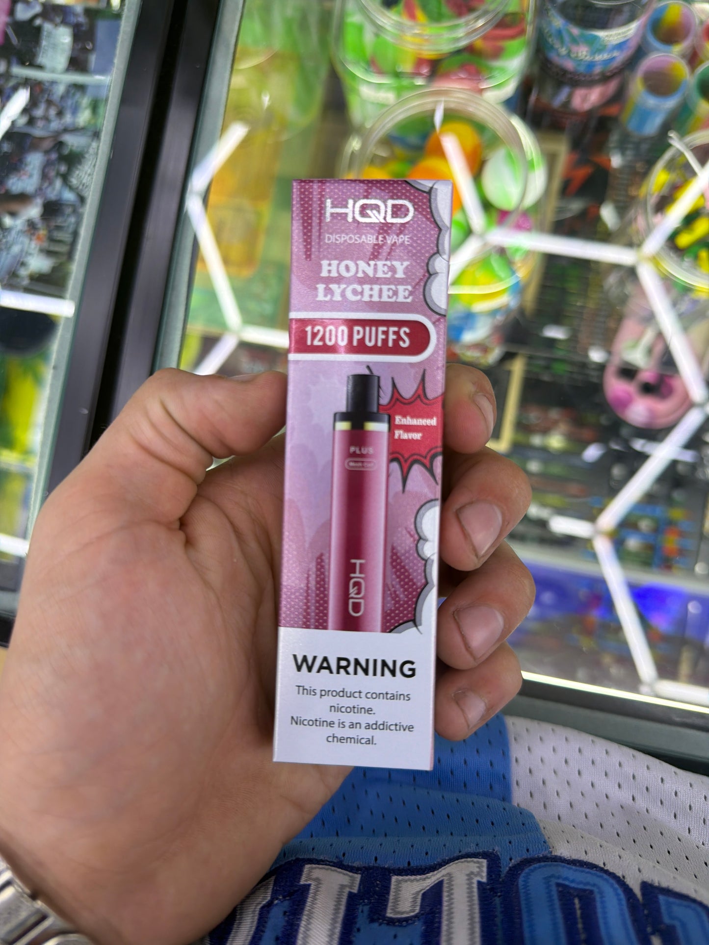 HQD 1200 puffs curvie plus Homey Lychee