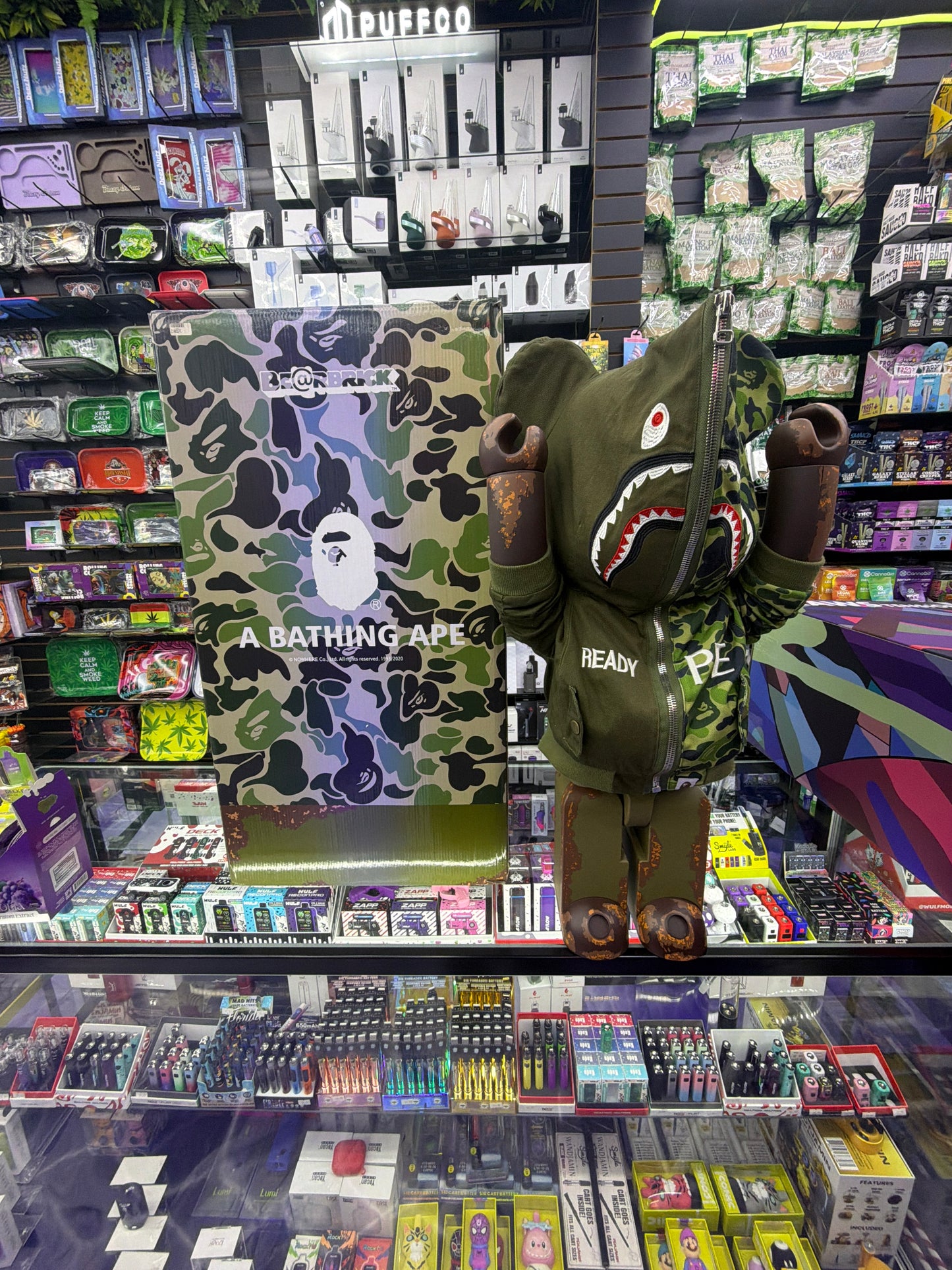 Bearbrick A Bathing Ape 1000%