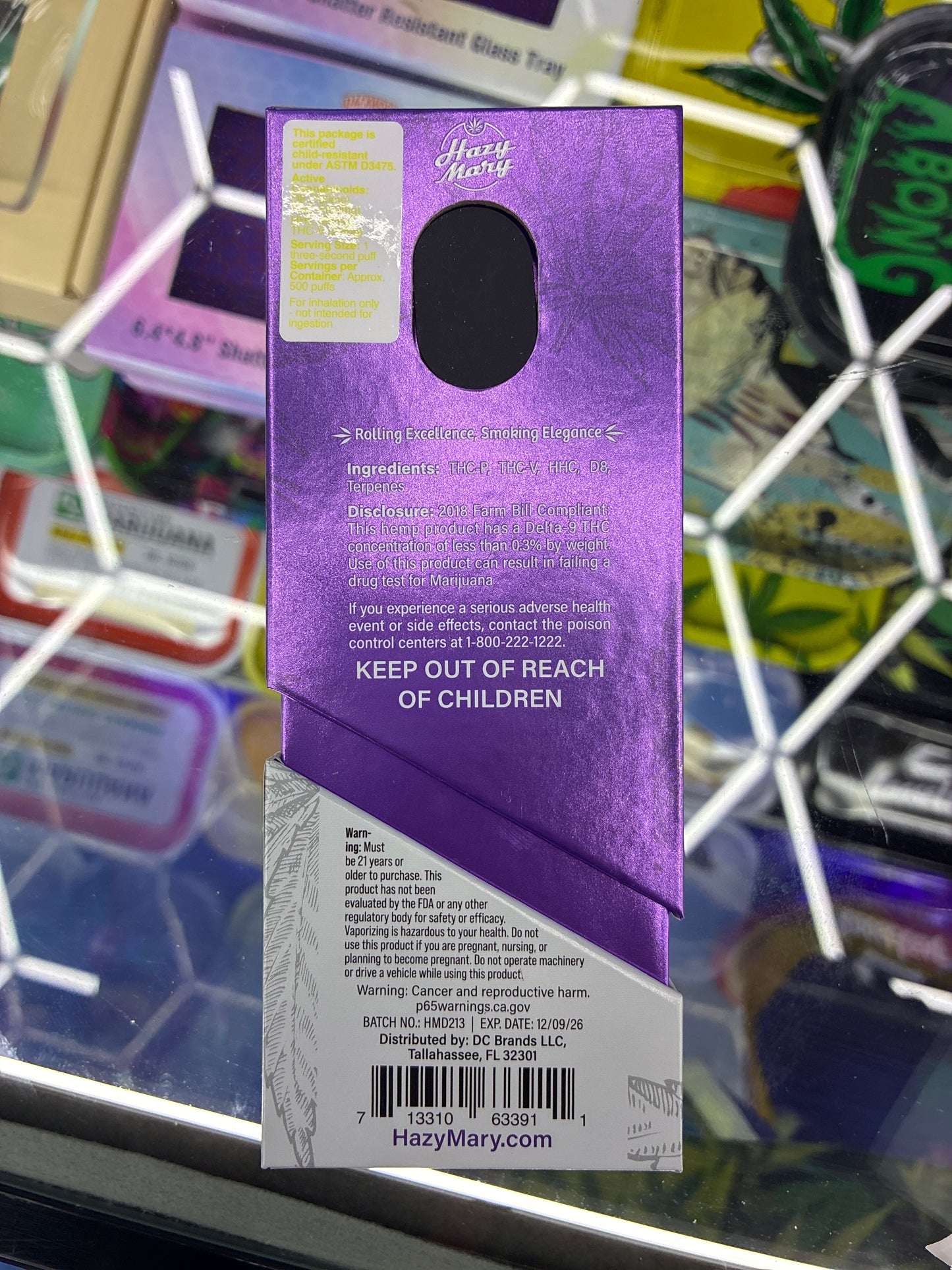 Mary cloud edition 2g live resin disposable grand daddy purp indica