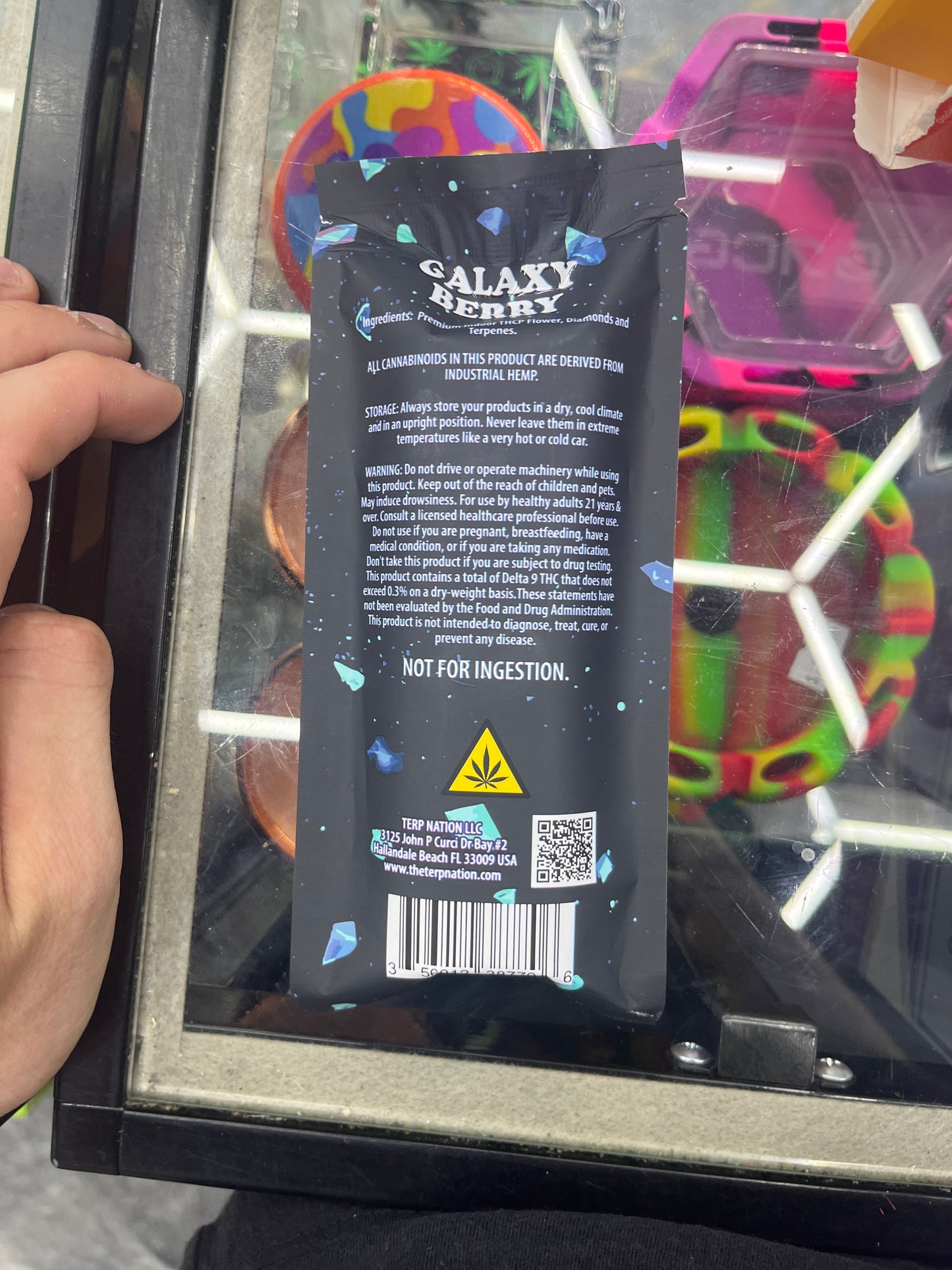 Smakd thcp diamond galaxy berry 2g preroll