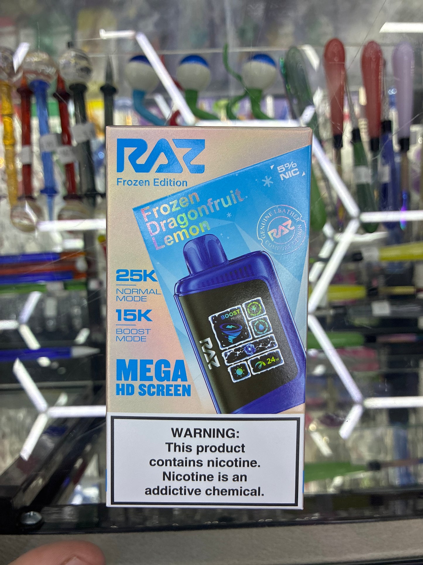 Raz dc25000 25k puffs frozen dragonfruit lemon