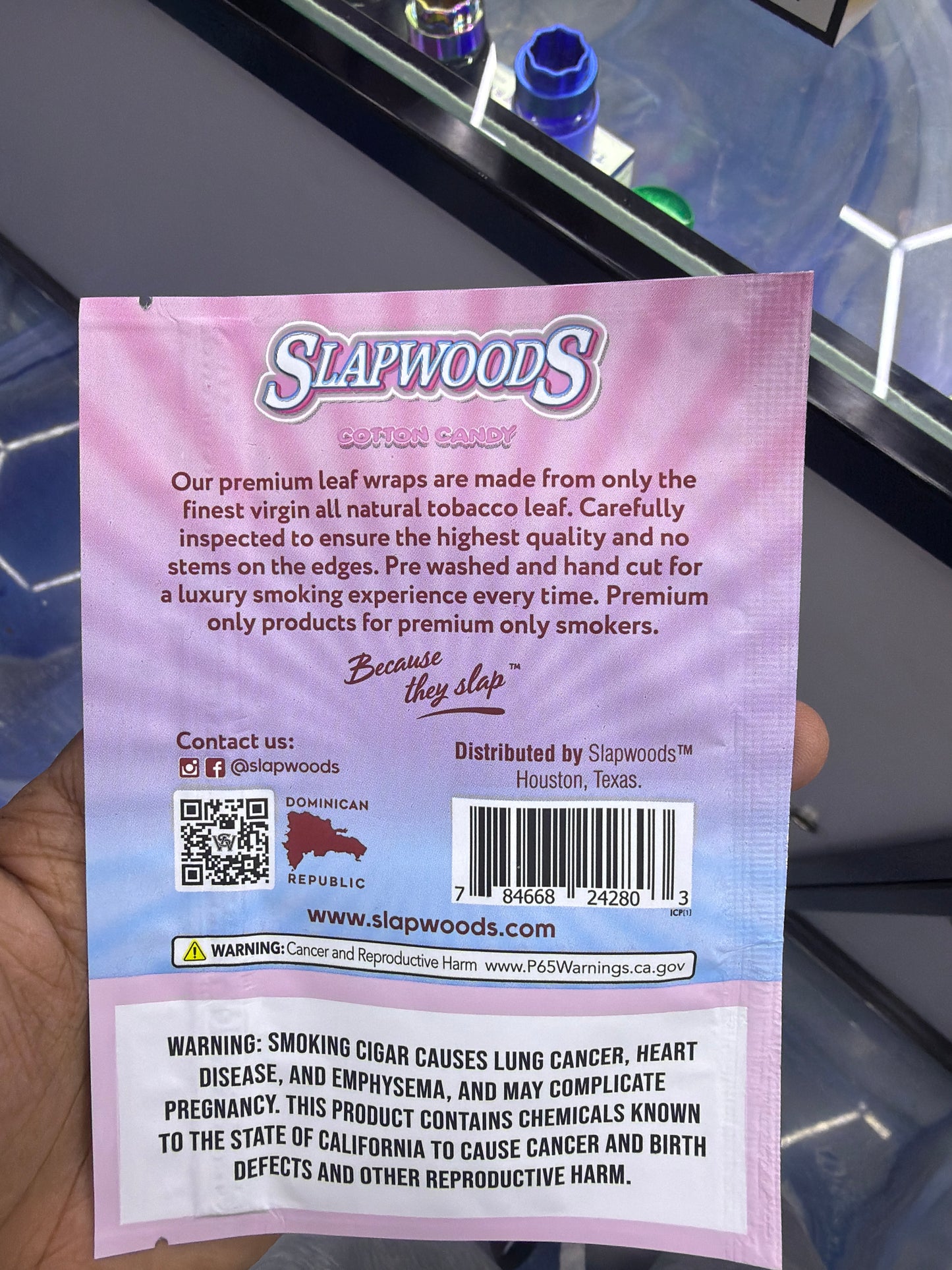 Slapwoods Cotton candy (5 pack)
