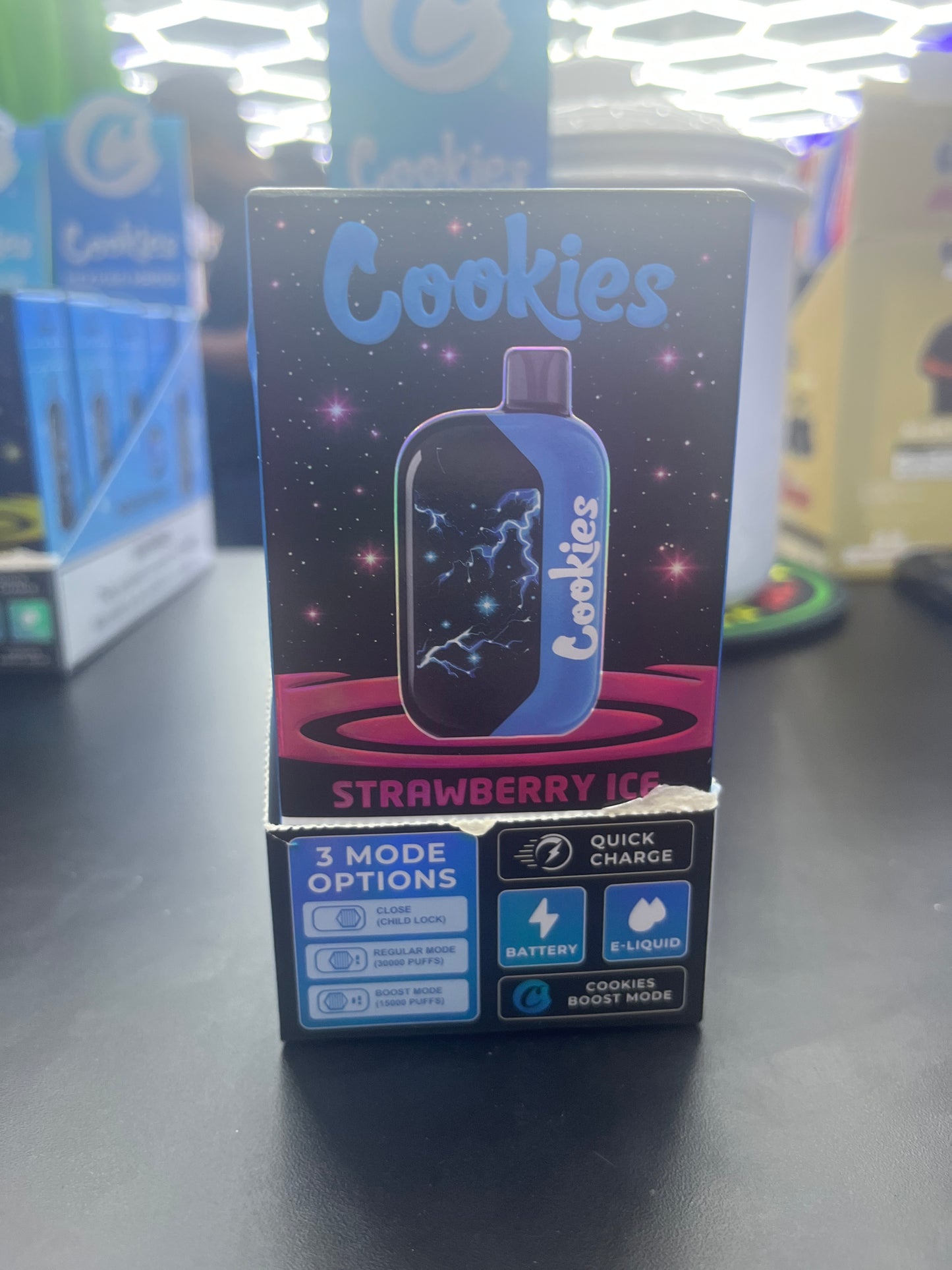 Cookies 30k puffs disposable strawberry ice