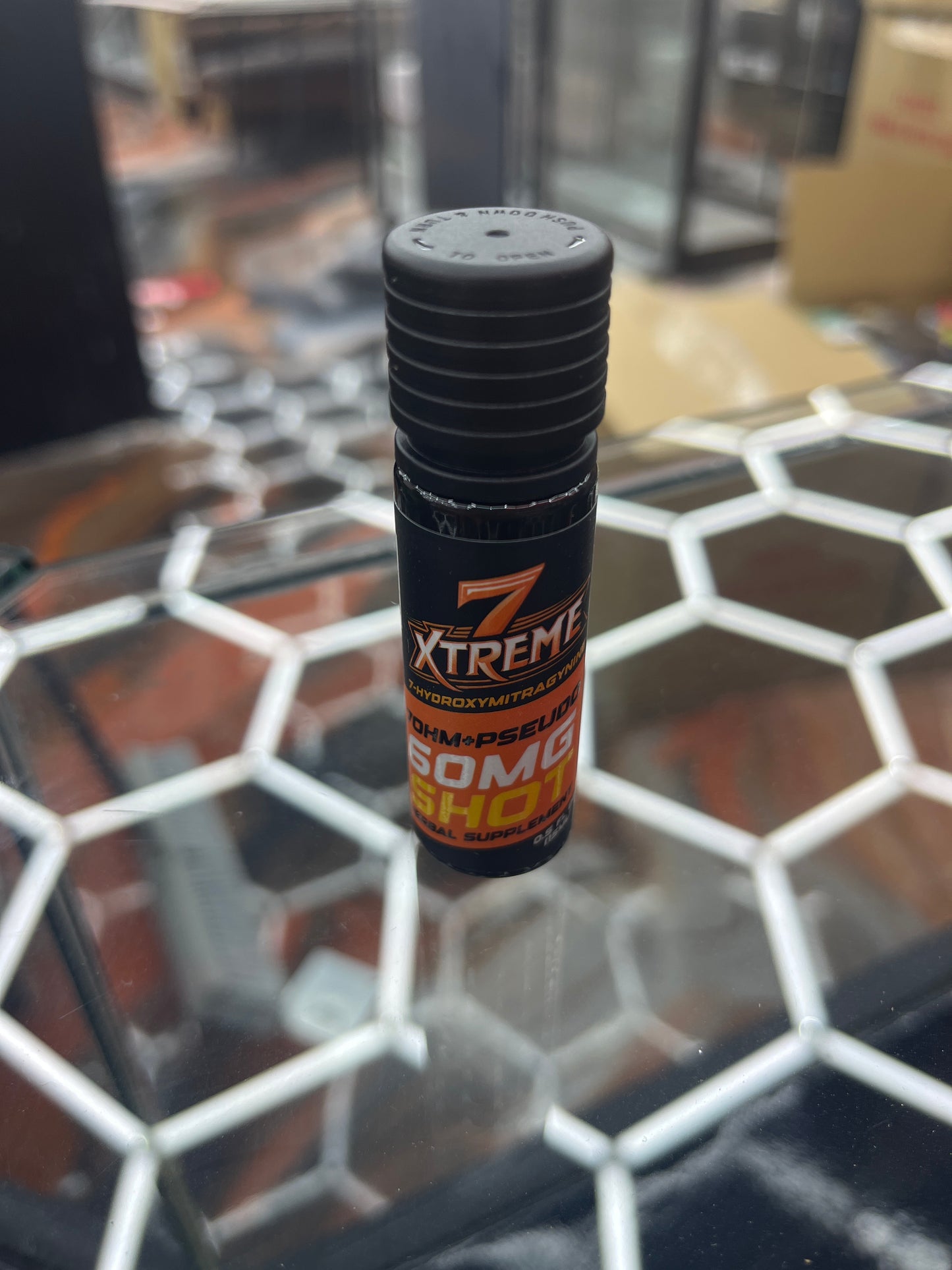7-xtreme 7hydroxymitragynine + pseudo 70hm 60mg shot