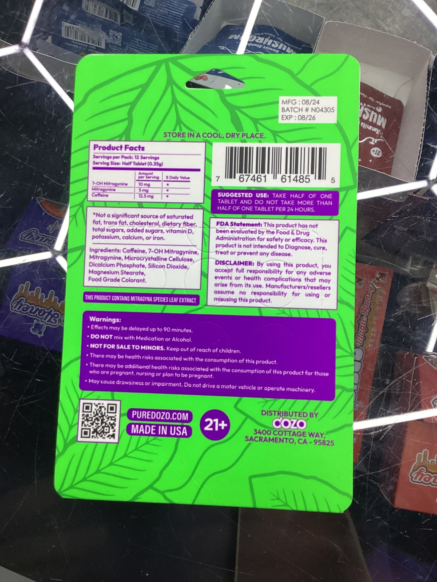 Perks 7hydro party blend spearmint 20mg