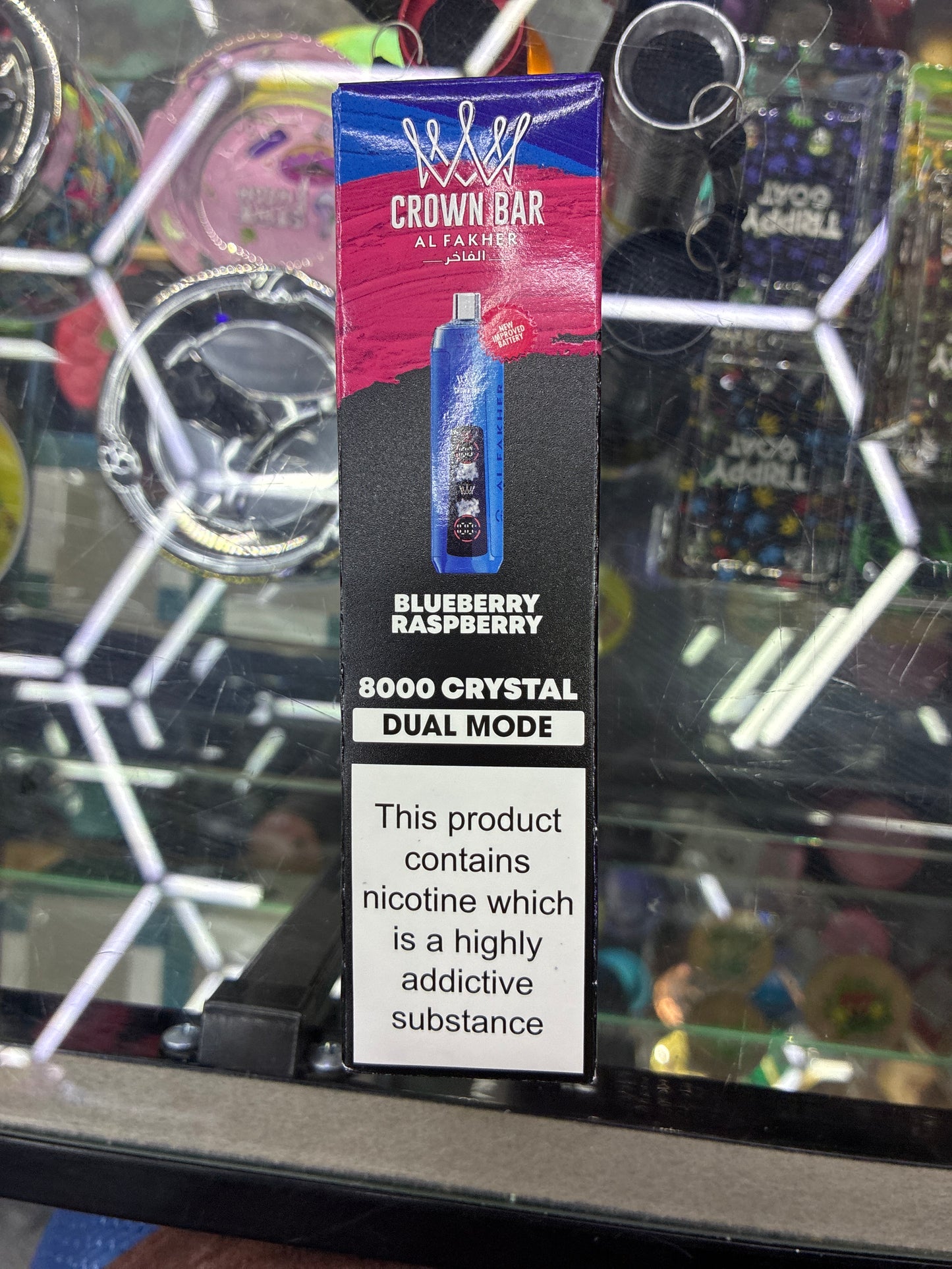 Al fakher crown blueberry raspberry blast edition 8kpuffs